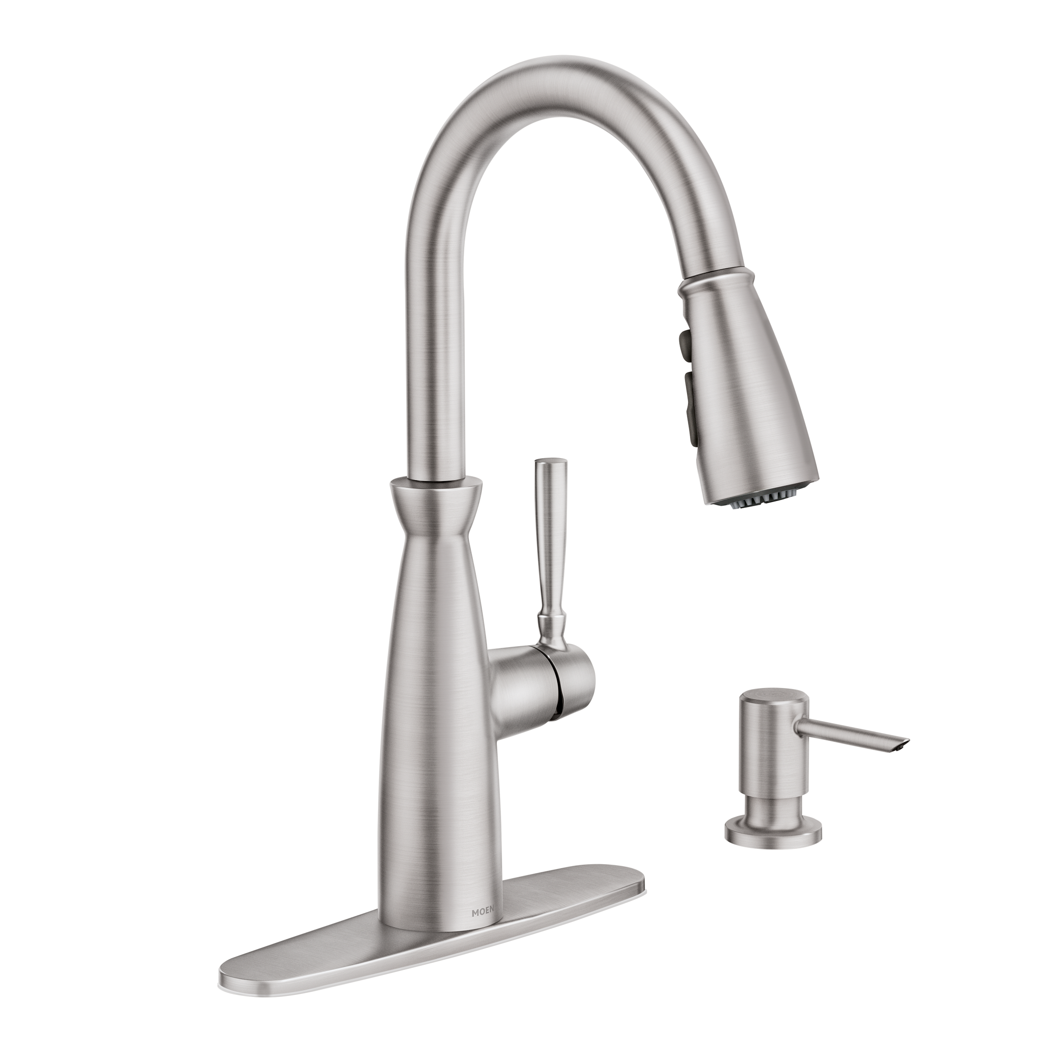Surie One-Handle High Arc Pulldown Kitchen Faucet