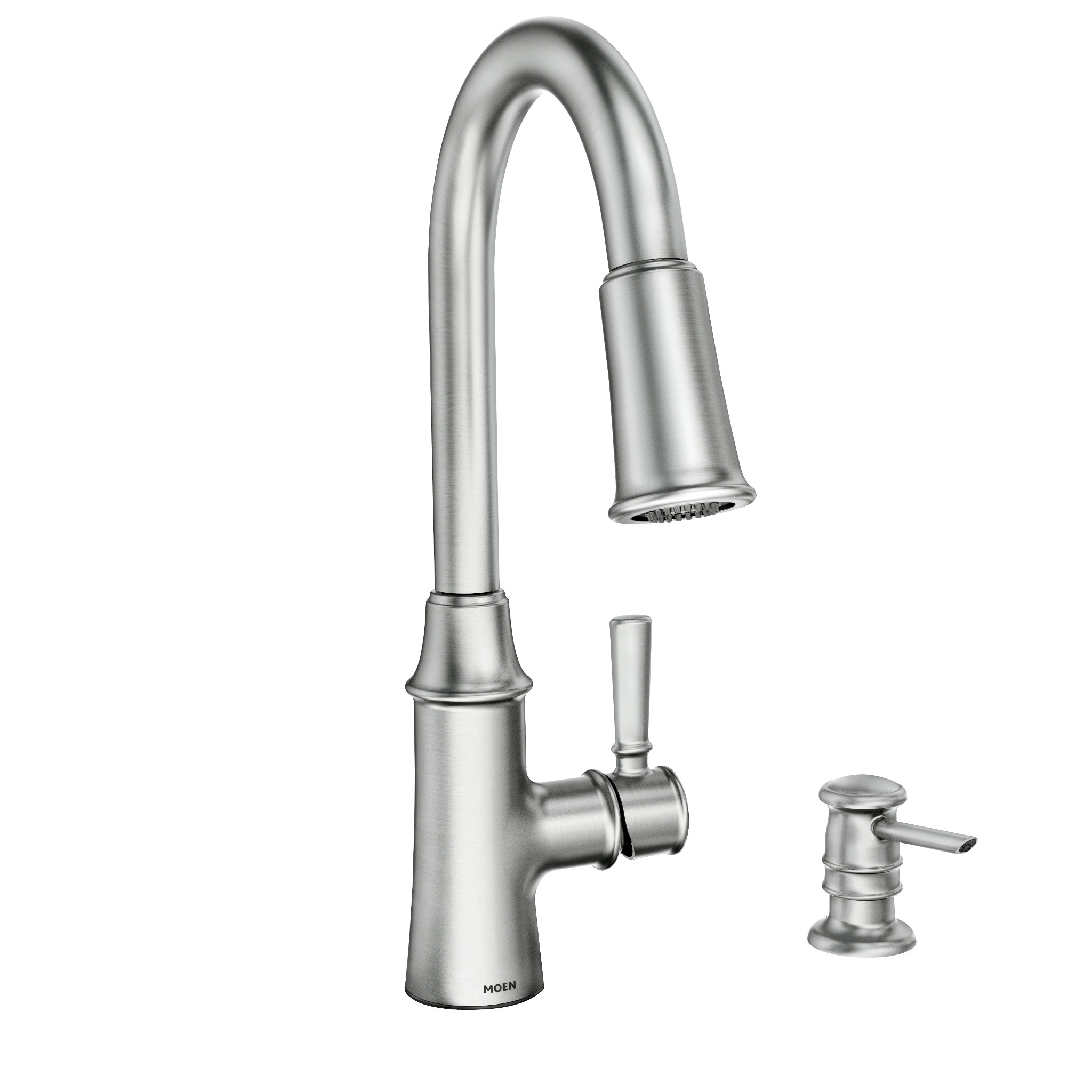 Caris One-Handle High Arc Kitchen Faucet