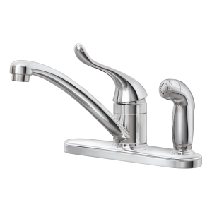 Adler One-Handle Low Arc Kitchen Faucet