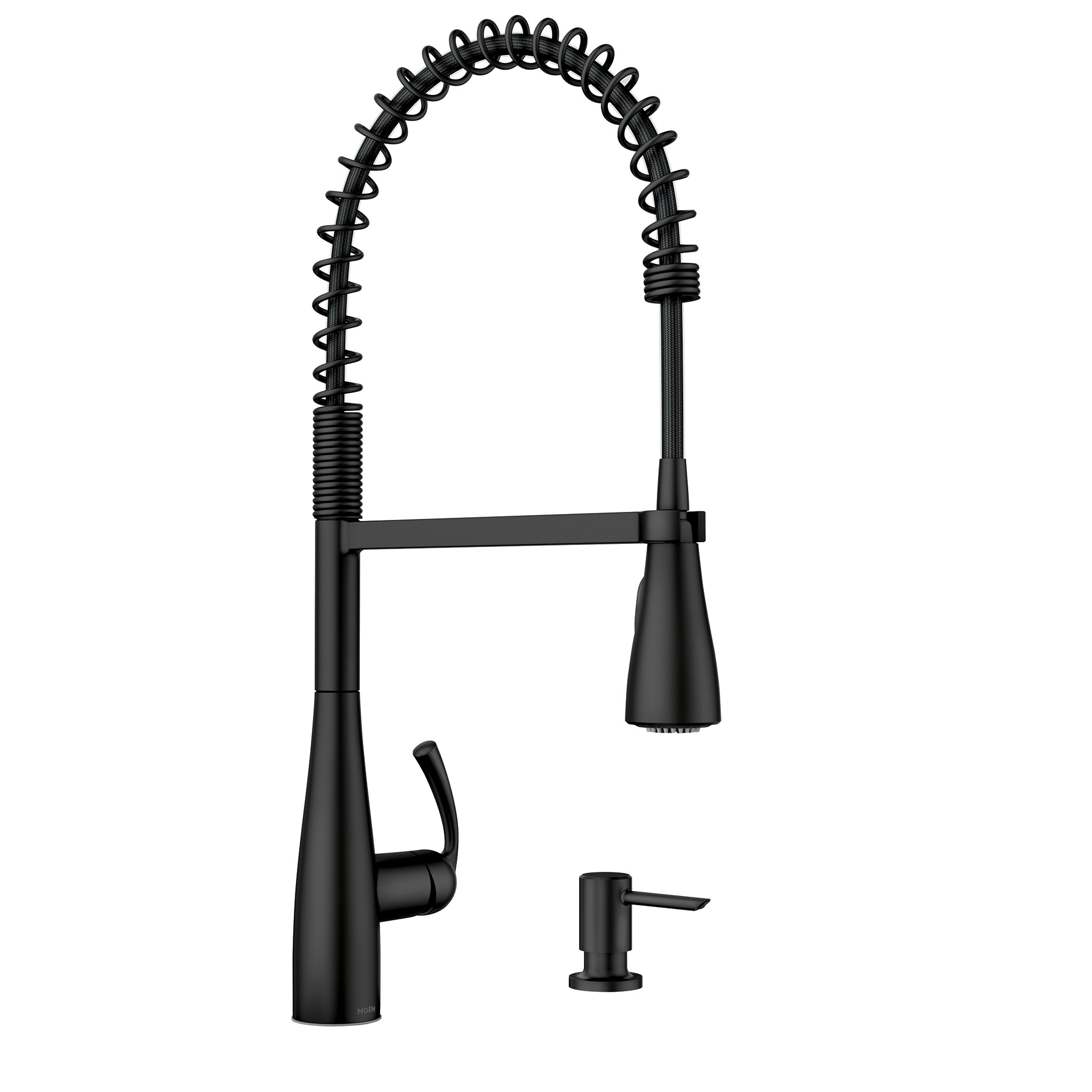 Essie One-Handle High Arc Pre-Rinse Spring Pulldown Kitchen Faucet - Image 7