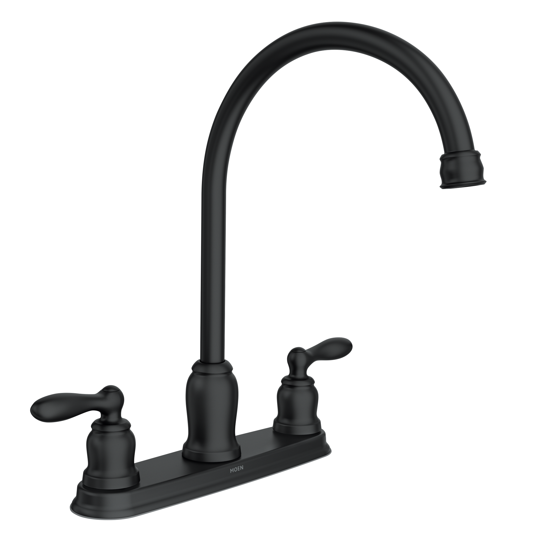 Caldwell Two-Handle High Arc Kitchen Faucet