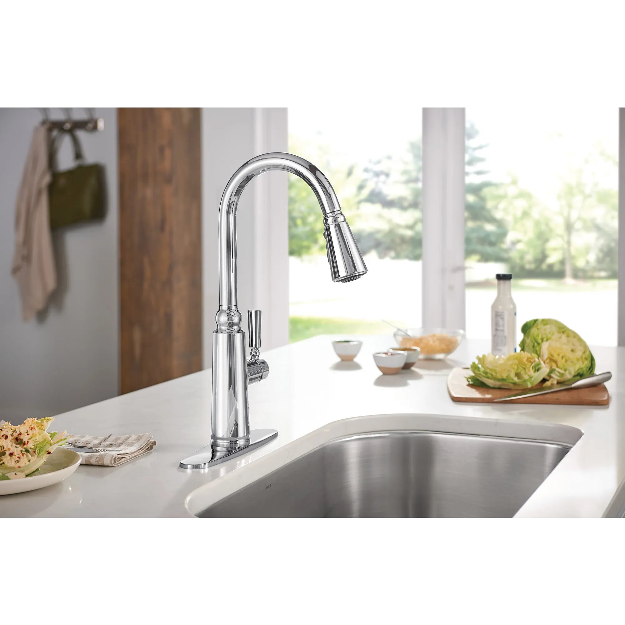 Coretta One-Handle Pulldown Kitchen Faucet - Image 6