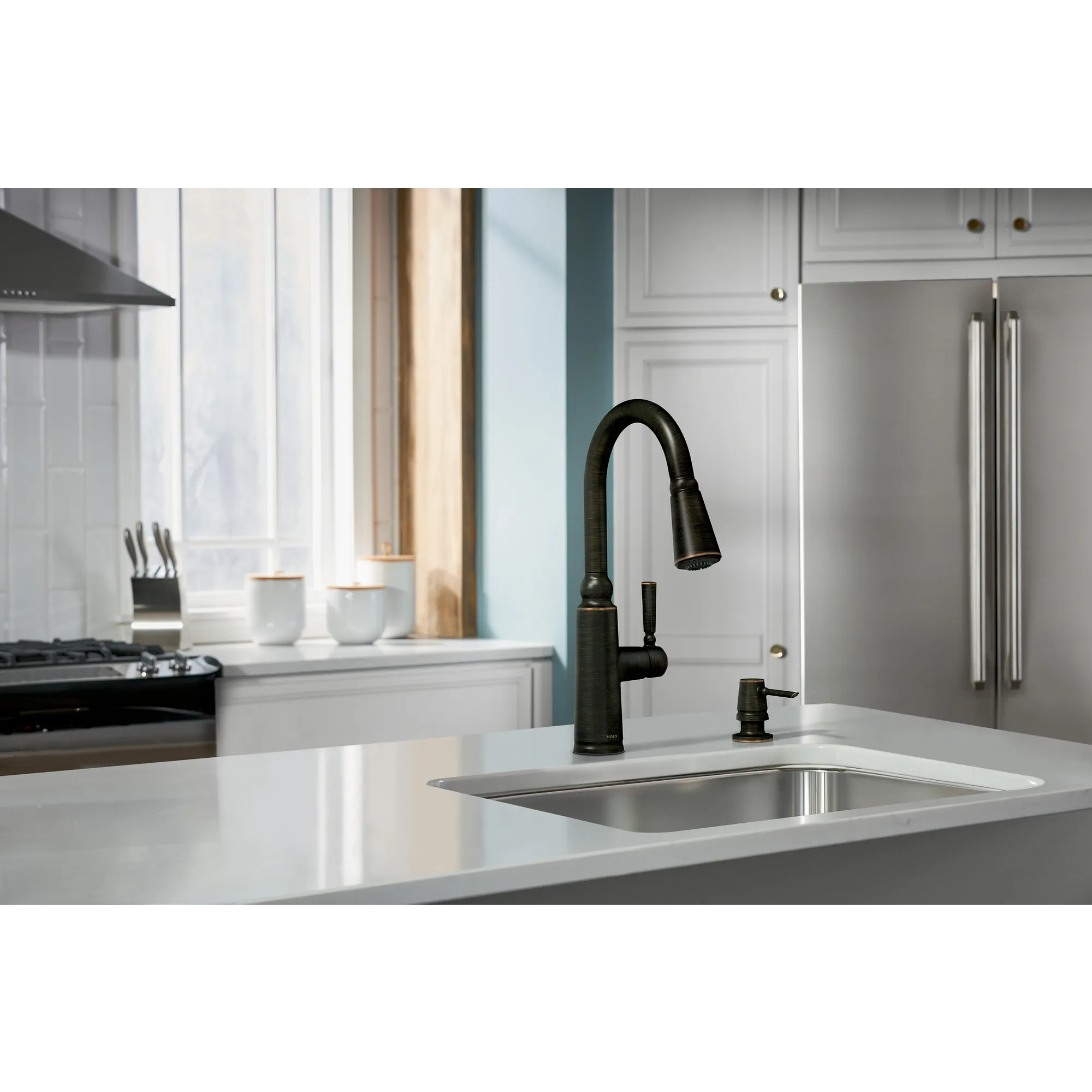 Coretta One-Handle Pulldown Kitchen Faucet - Image 15