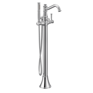 Belfield One-Handle Tub Filler Includes Hand Shower