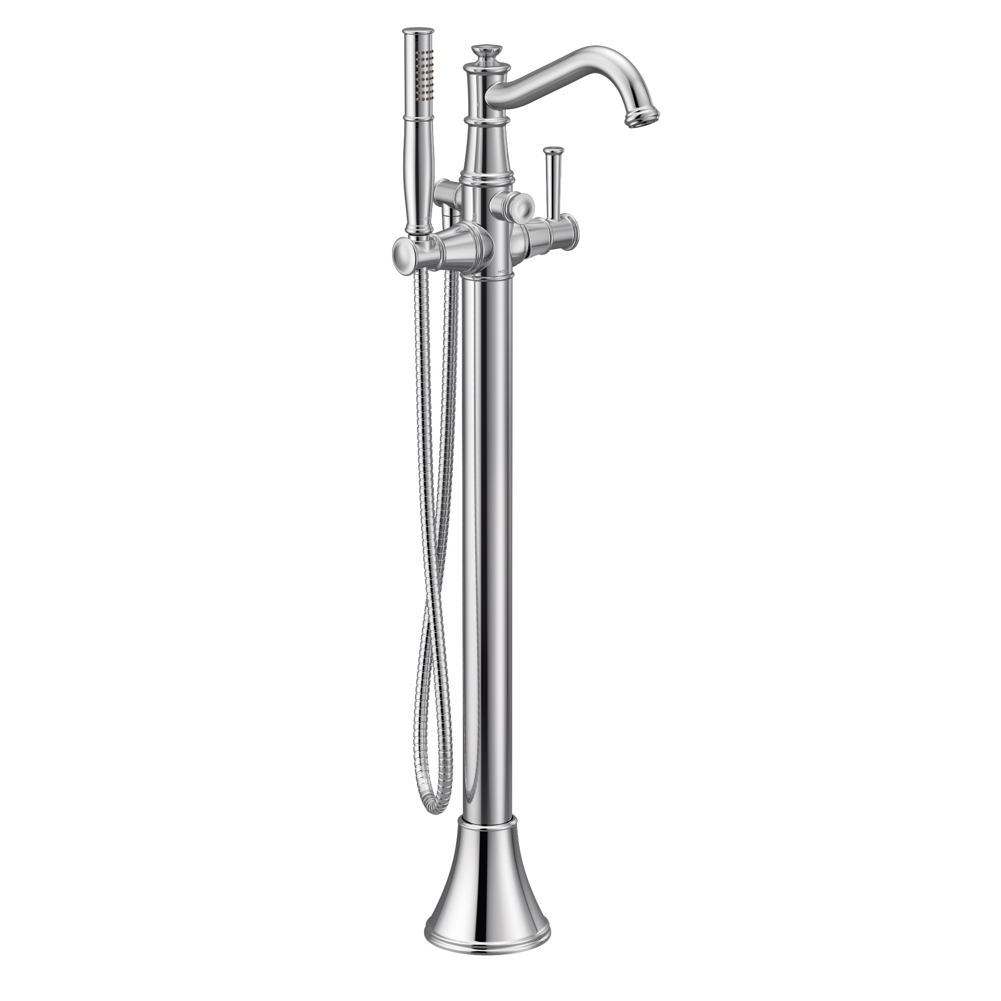 Belfield One-Handle Tub Filler Includes Hand Shower