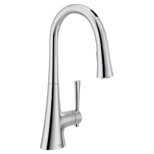 Kurv Smart Faucet Voice Control One-Handle High Arc Pulldown Kitchen Faucet