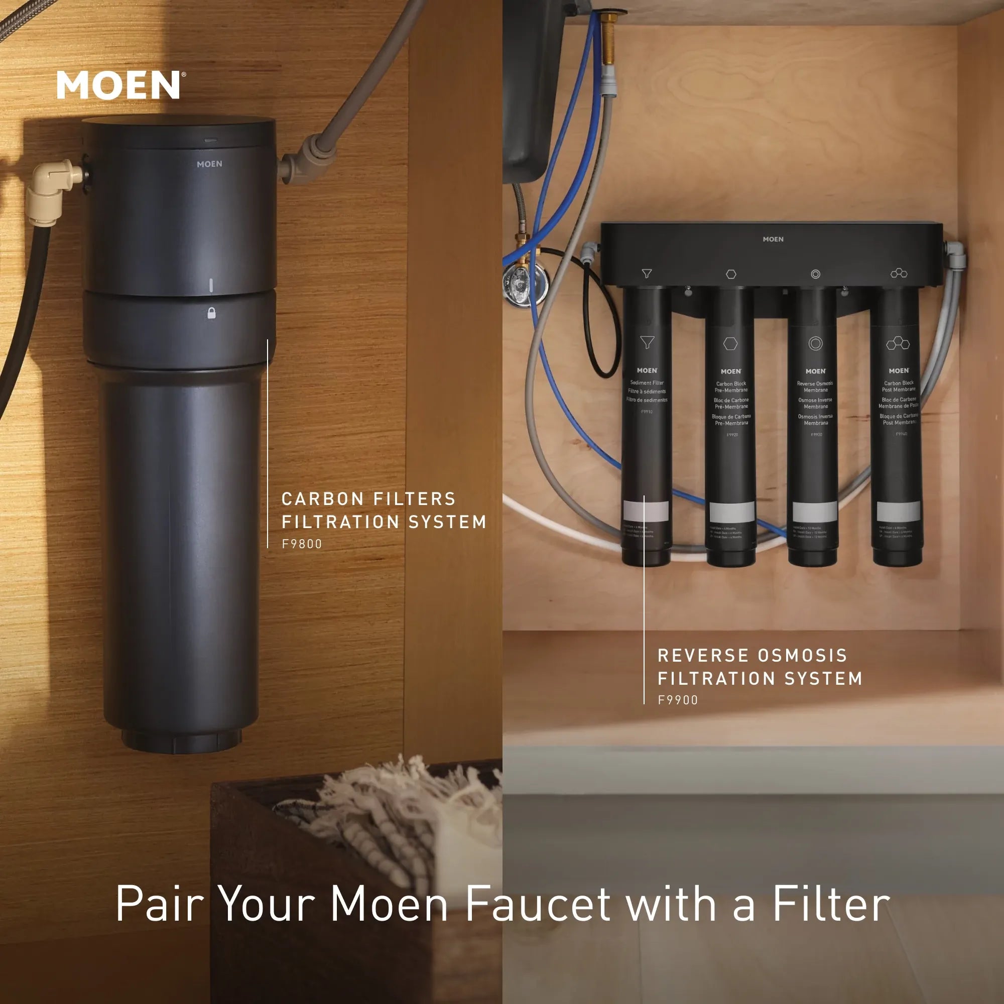 Moen Sip Traditional One-Handle High Arc Beverage Faucet - Image 4