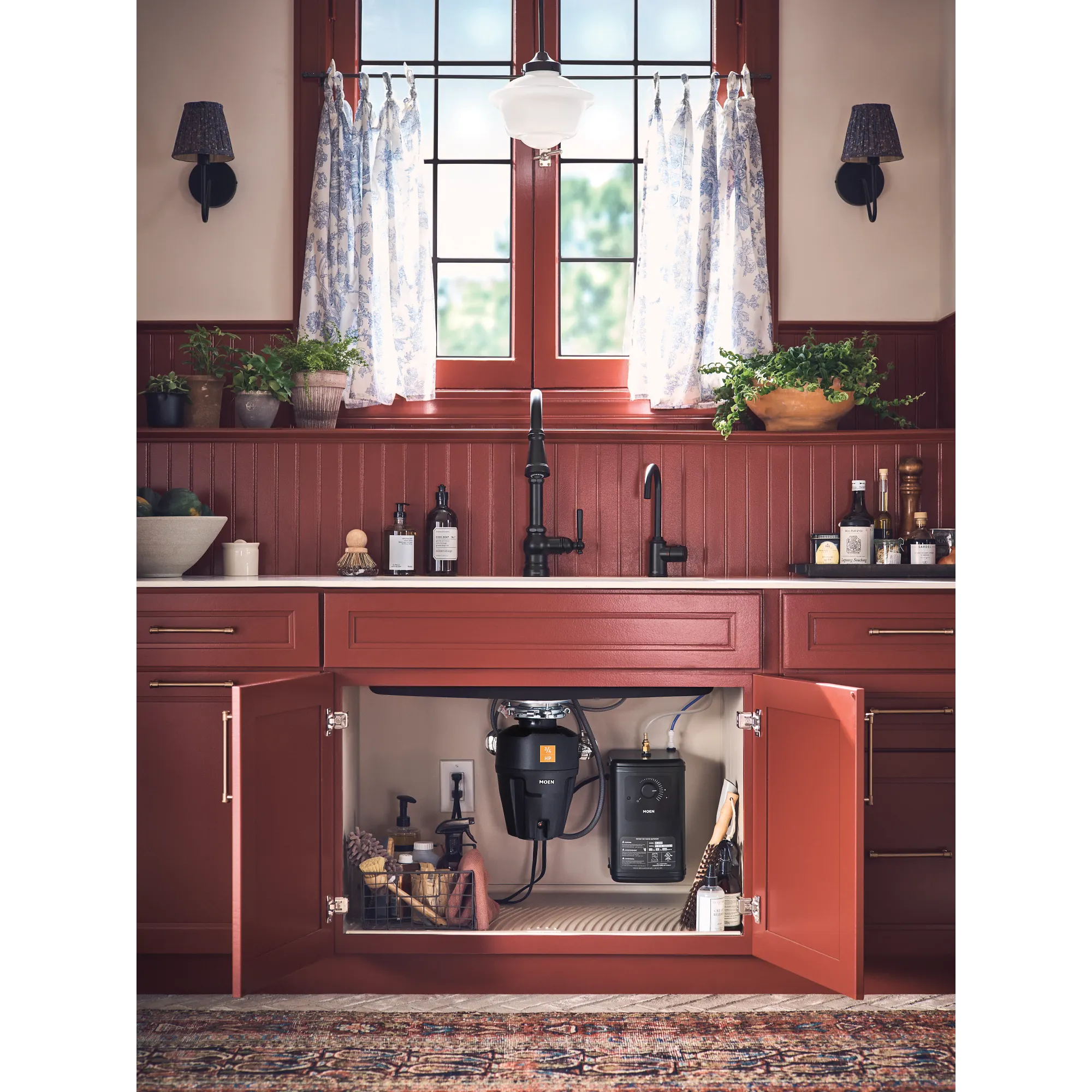 Moen Sip Traditional One-Handle High Arc Undermount Beverage Faucet - Image 14