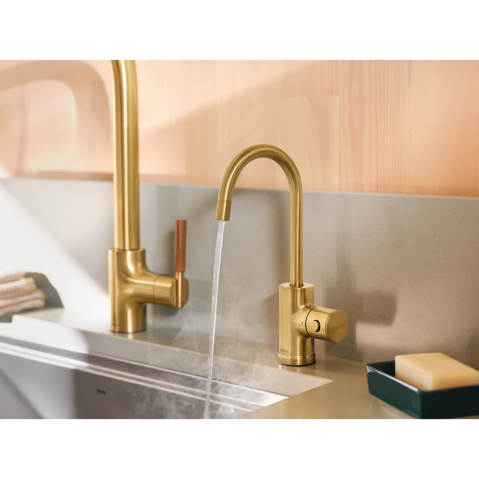 Moen Sip Modern One-Handle High Arc Undermount Beverage Faucet - Image 19