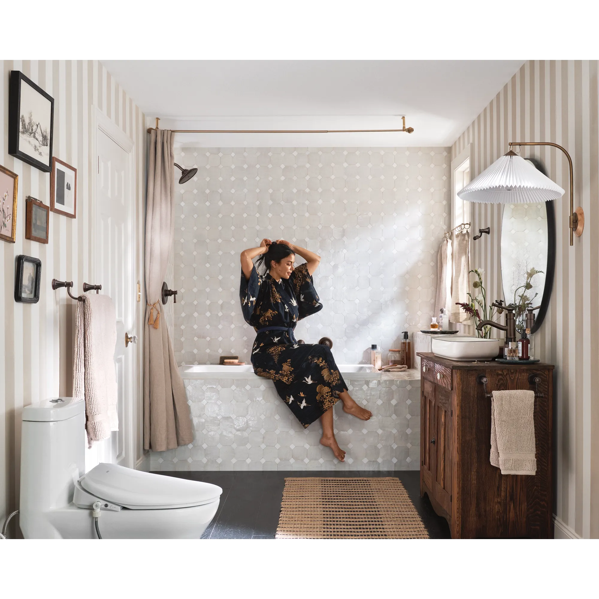 Belfield One-Handle Non Diverter Wallmount Tub Filler - Image 15