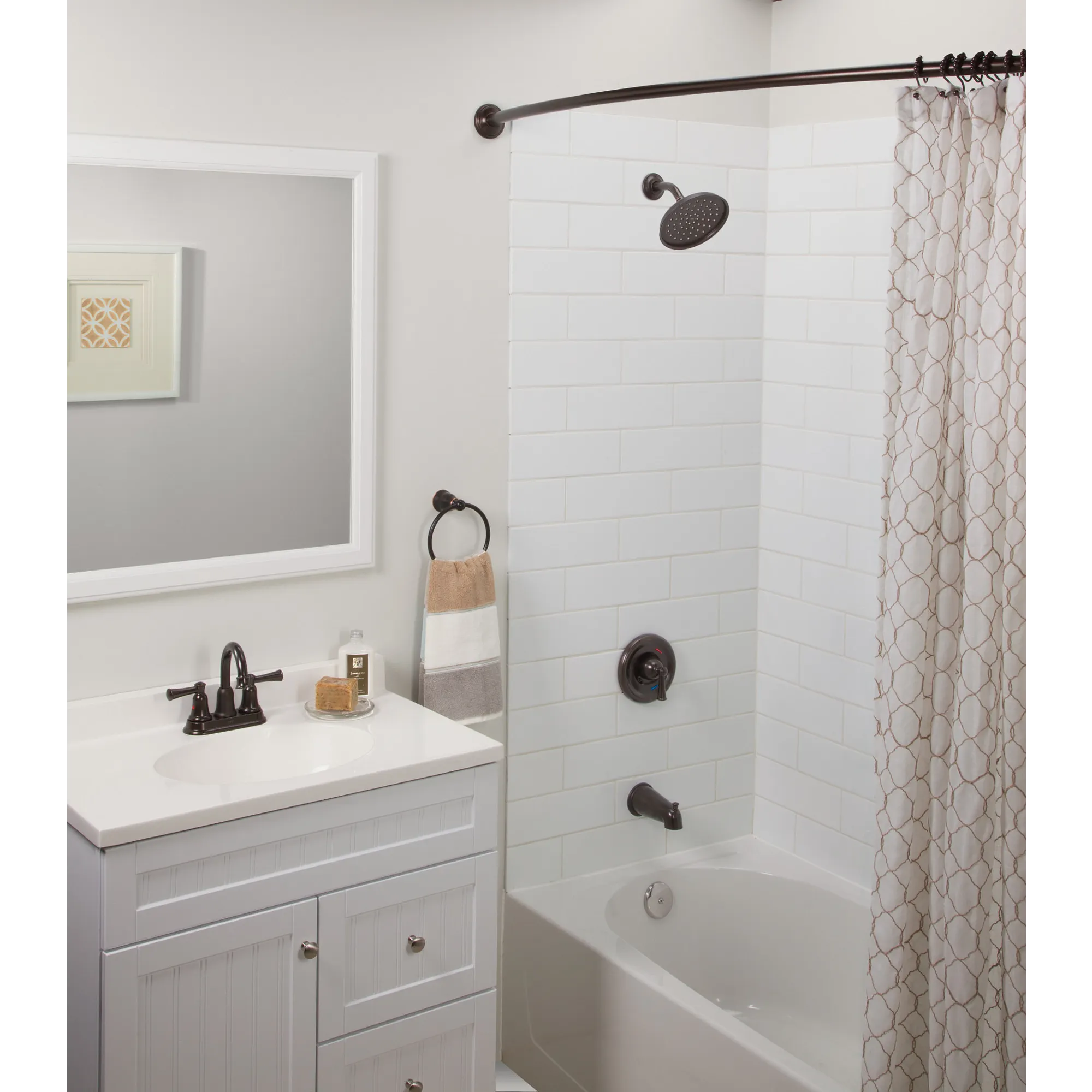 CFG Chrome one-function 6-1/2 diameter spray head rainshower - Image 2