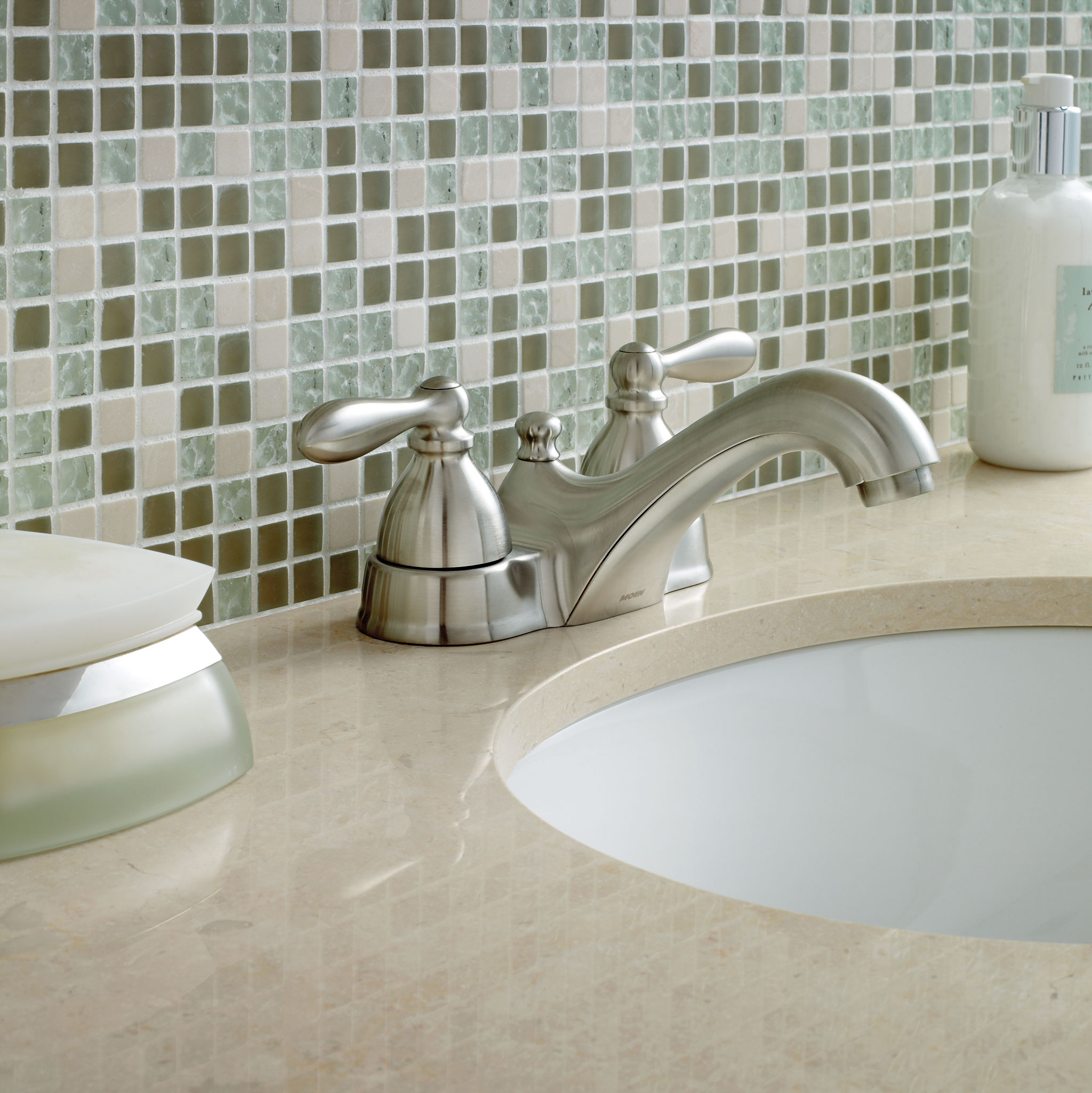 Caldwell Two-handle Centerset Bathroom Sink Faucet - Image 3