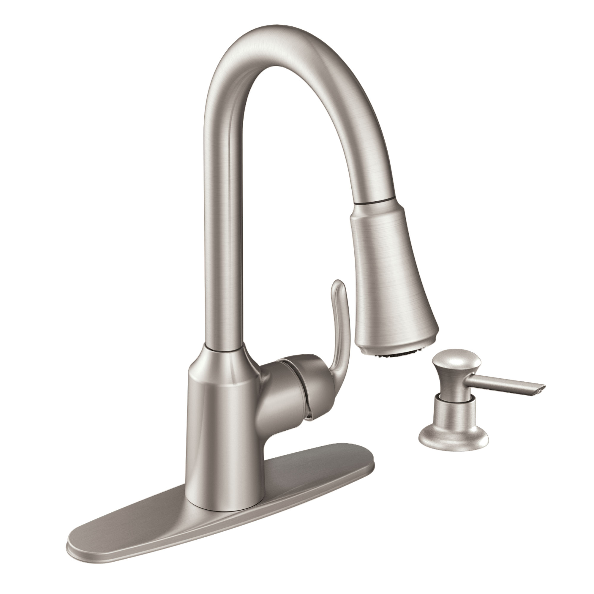 Bayhill One-Handle High Arc Pulldown Kitchen Faucet - Image 5