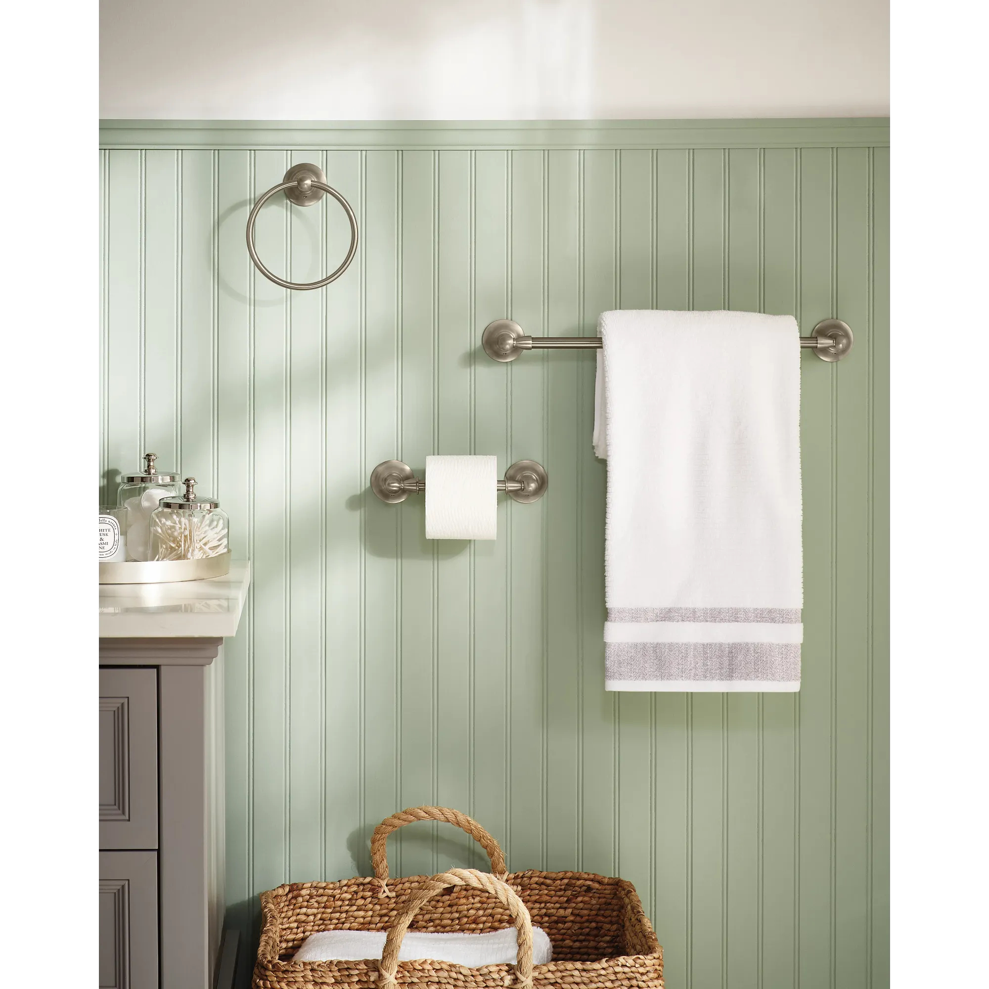 Sage Pivoting Toilet Paper Holder - Image 3