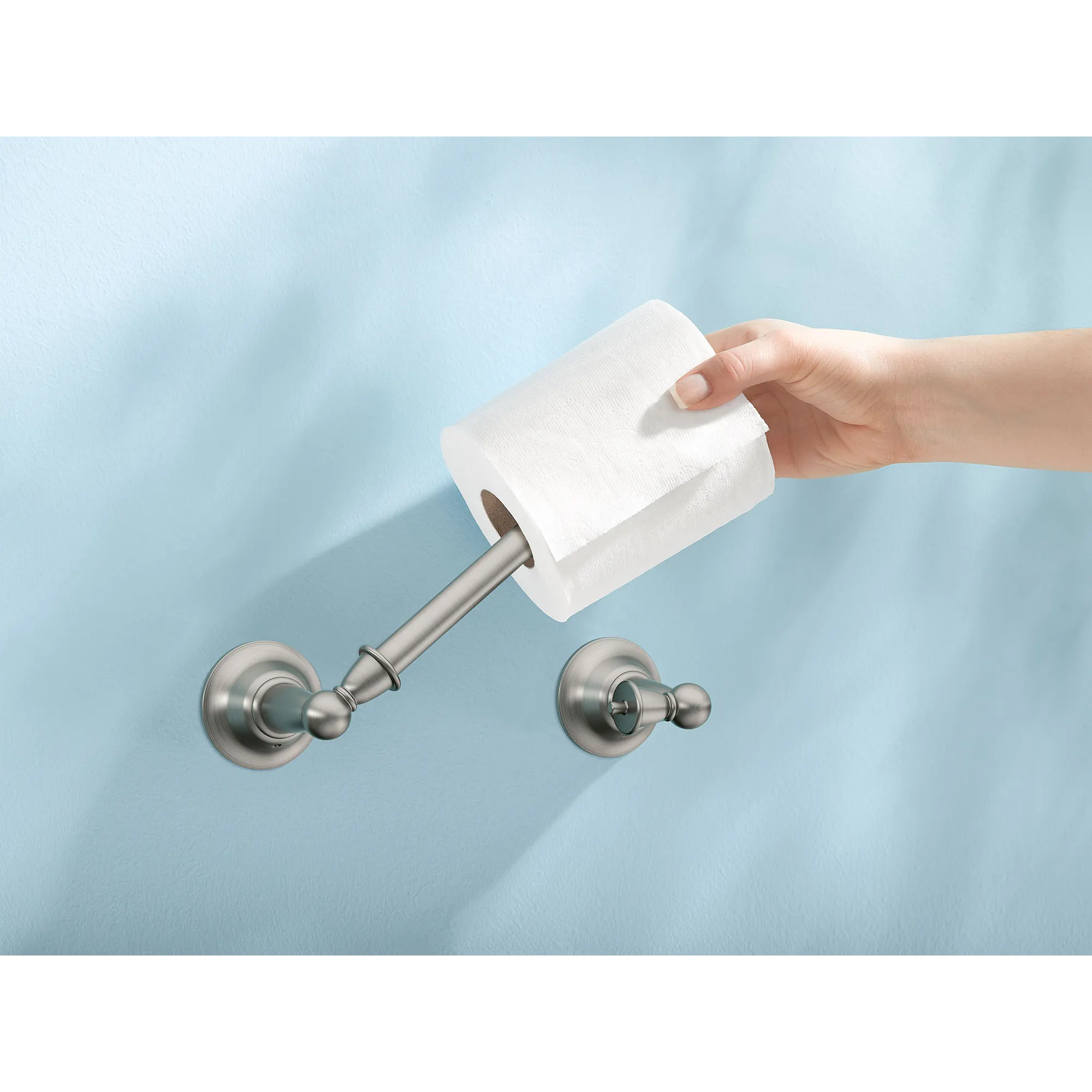 Sage Pivoting Toilet Paper Holder - Image 4