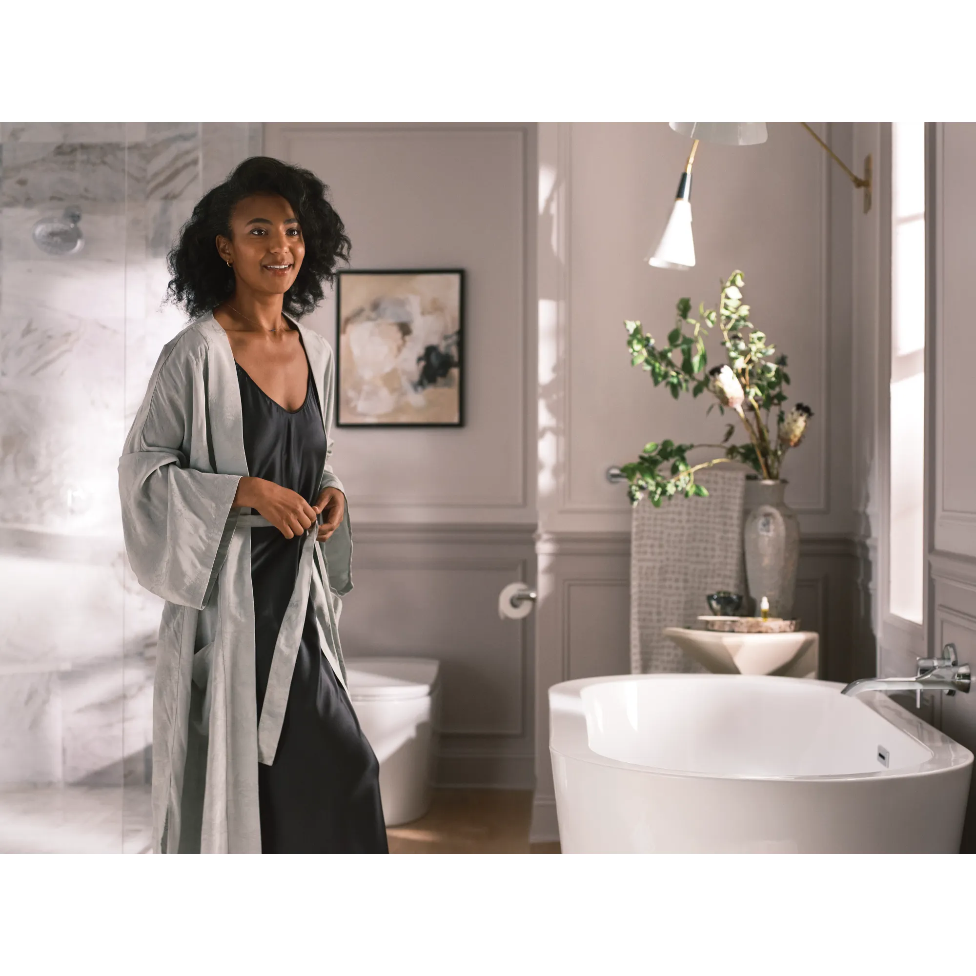 Doux One-Handle Non Diverter Wallmount Tub Filler - Image 11