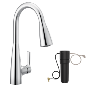 Haelyn One-Handle High Arc Filtering Pulldown Kitchen Faucet
