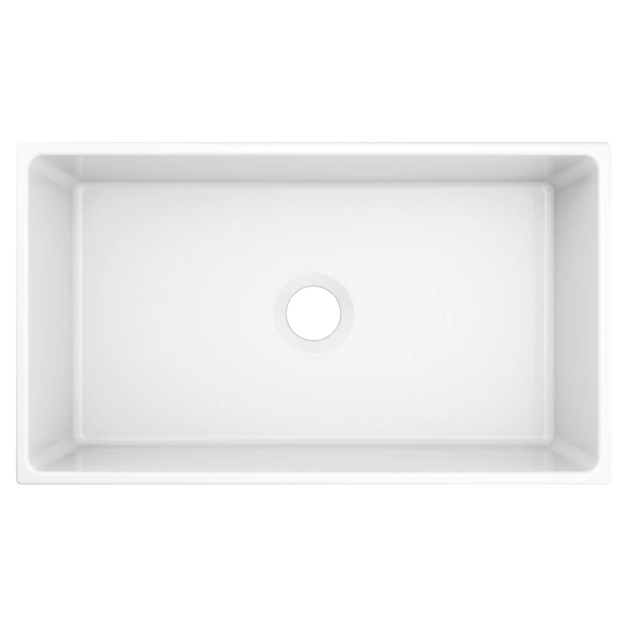 Host 33 Fireclay Undermount Apron Front Single Bowl Sink - Image 8