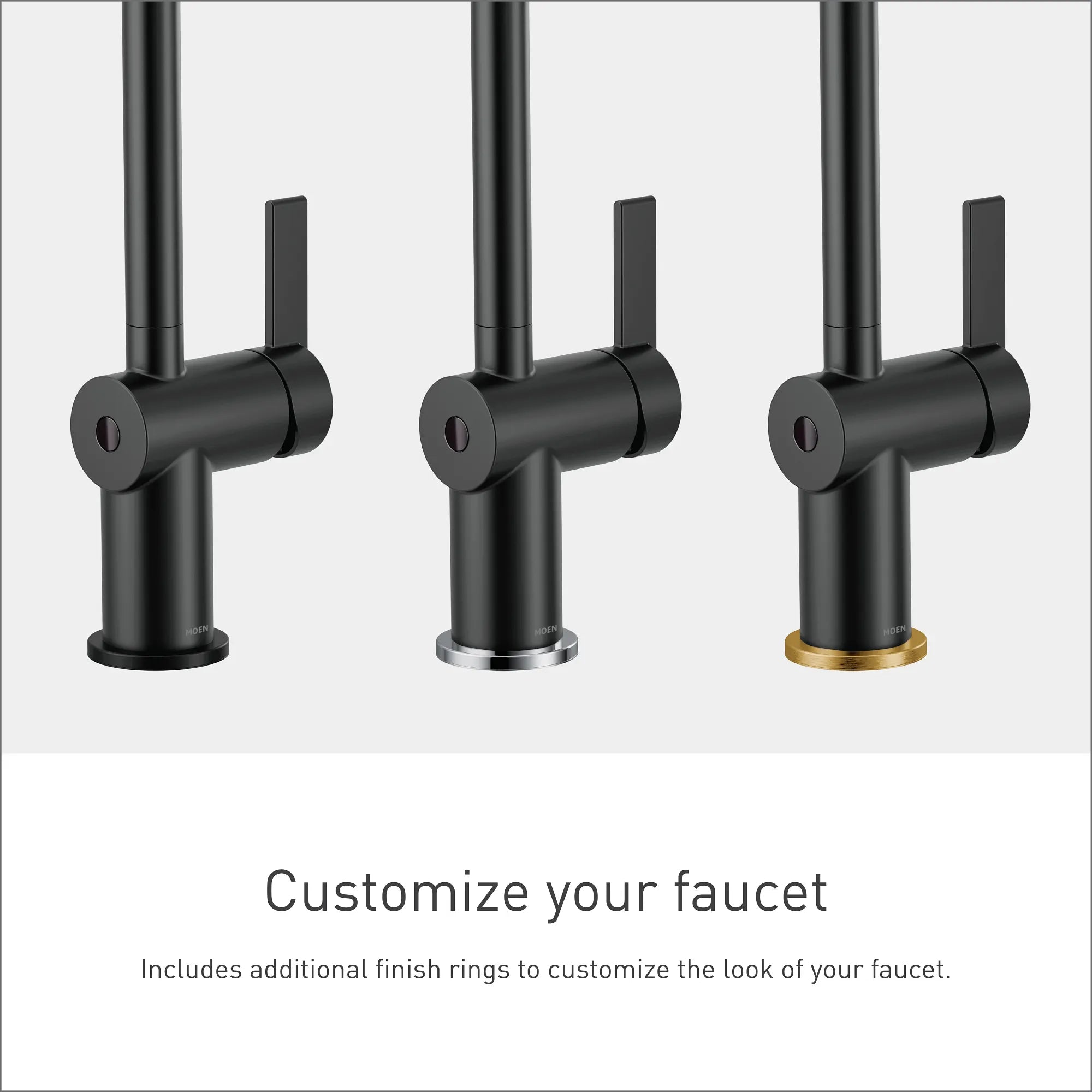 Cia MotionSense Wave One-Handle High Arc Single Sensor Pulldown Kitchen Faucet - Image 12