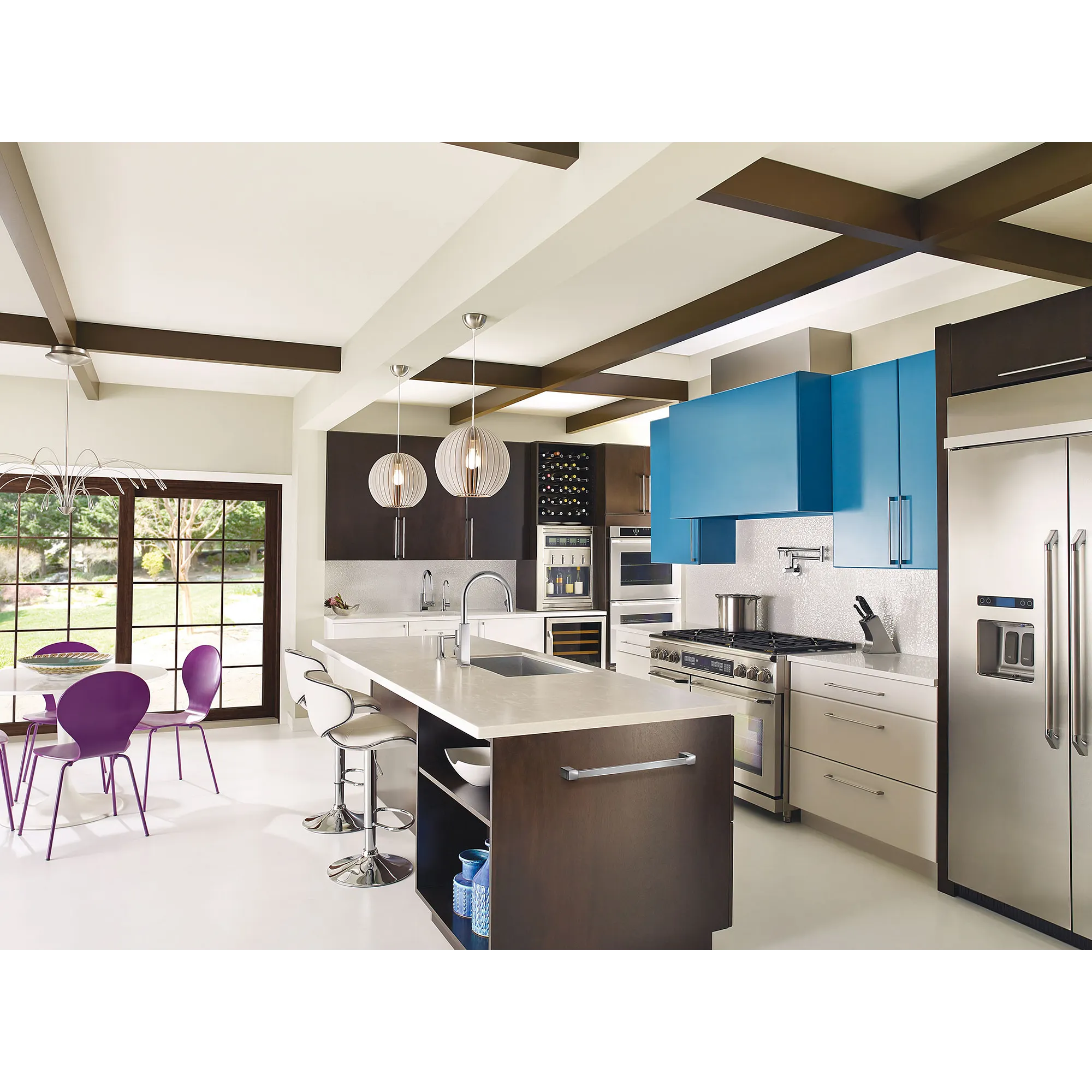 Modern One-Handle Pot Filler Kitchen Faucet - Image 6