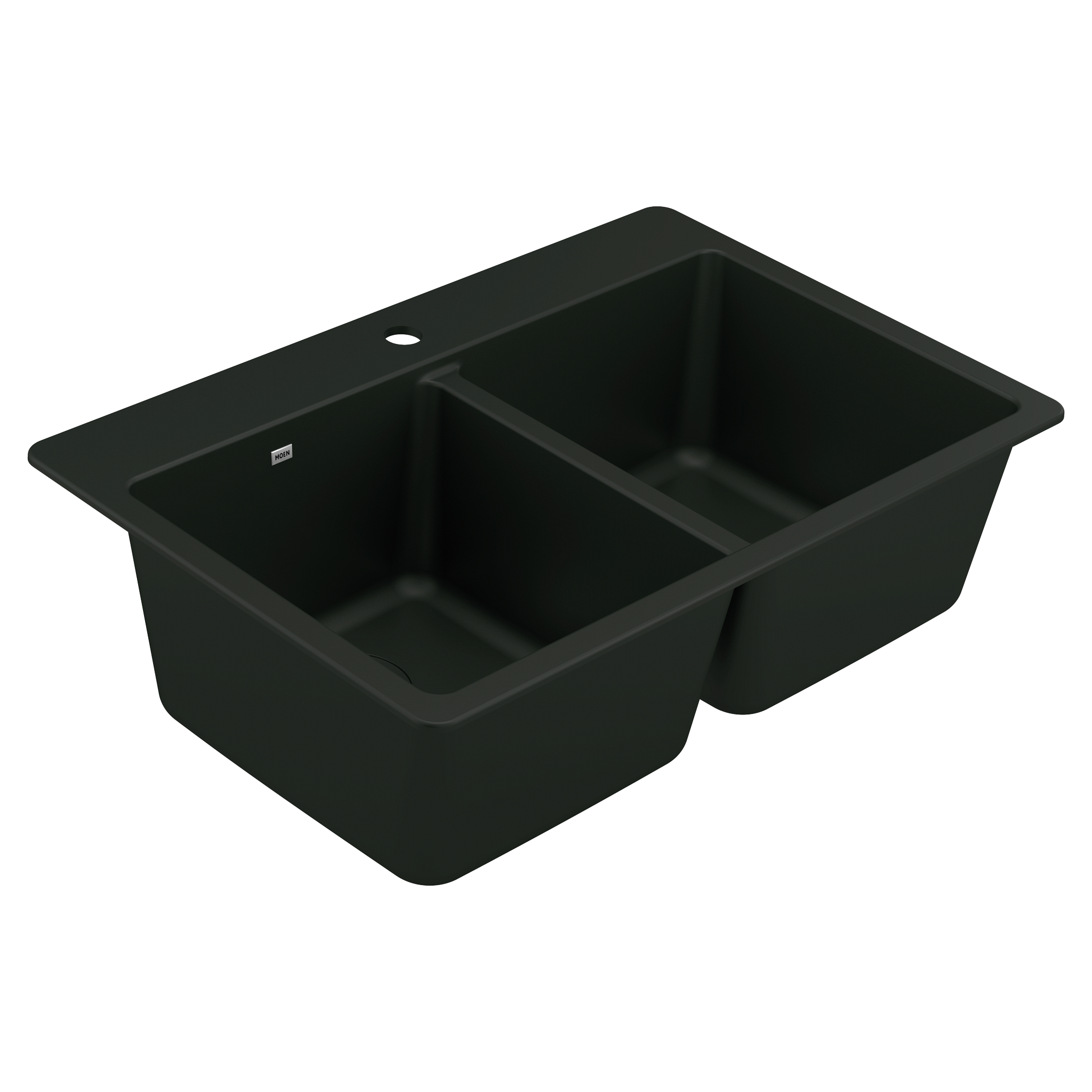 Host 33 Granite Dual Mount Double Bowl Sink