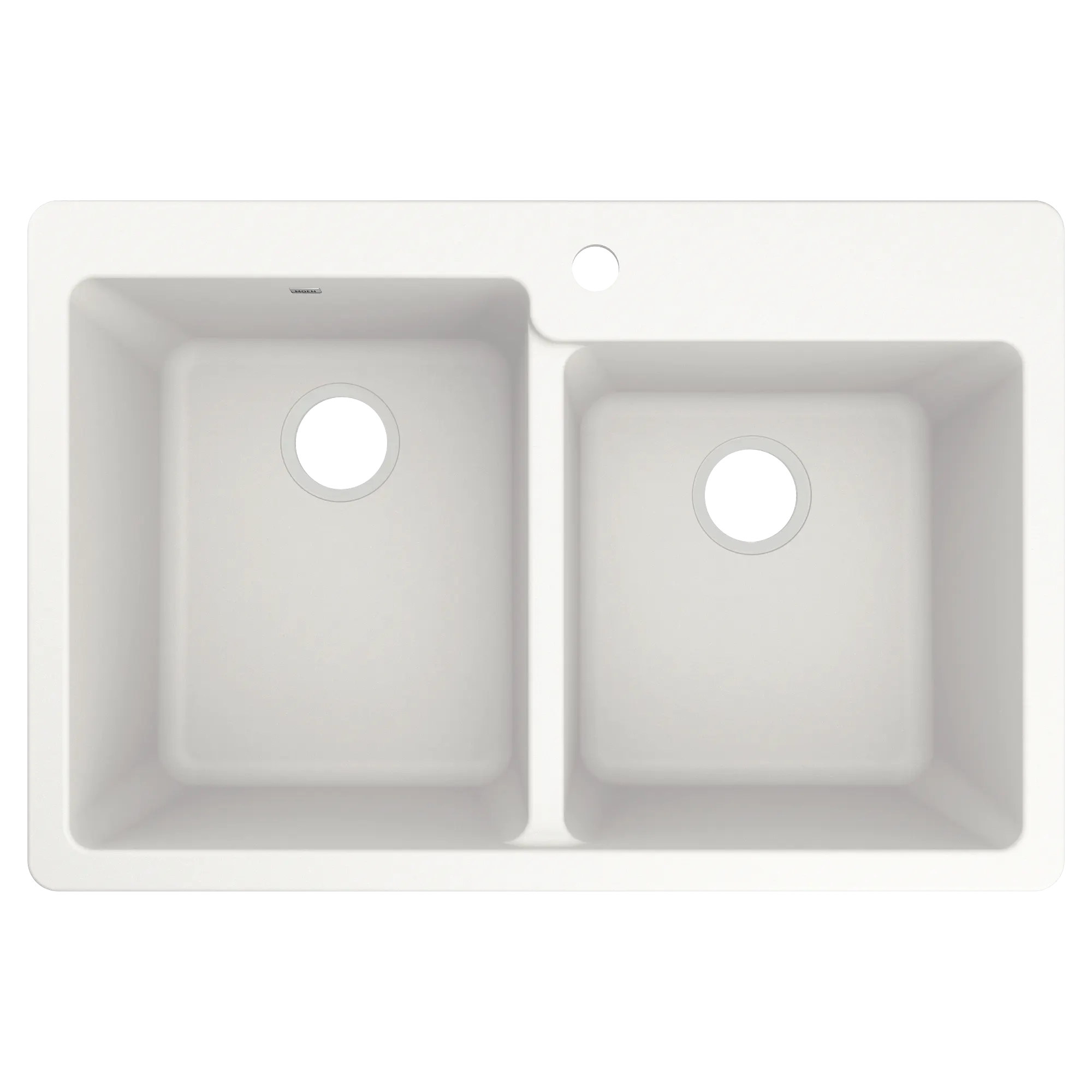 Host 33 Granite Dual Mount Double Bowl Sink - Image 2