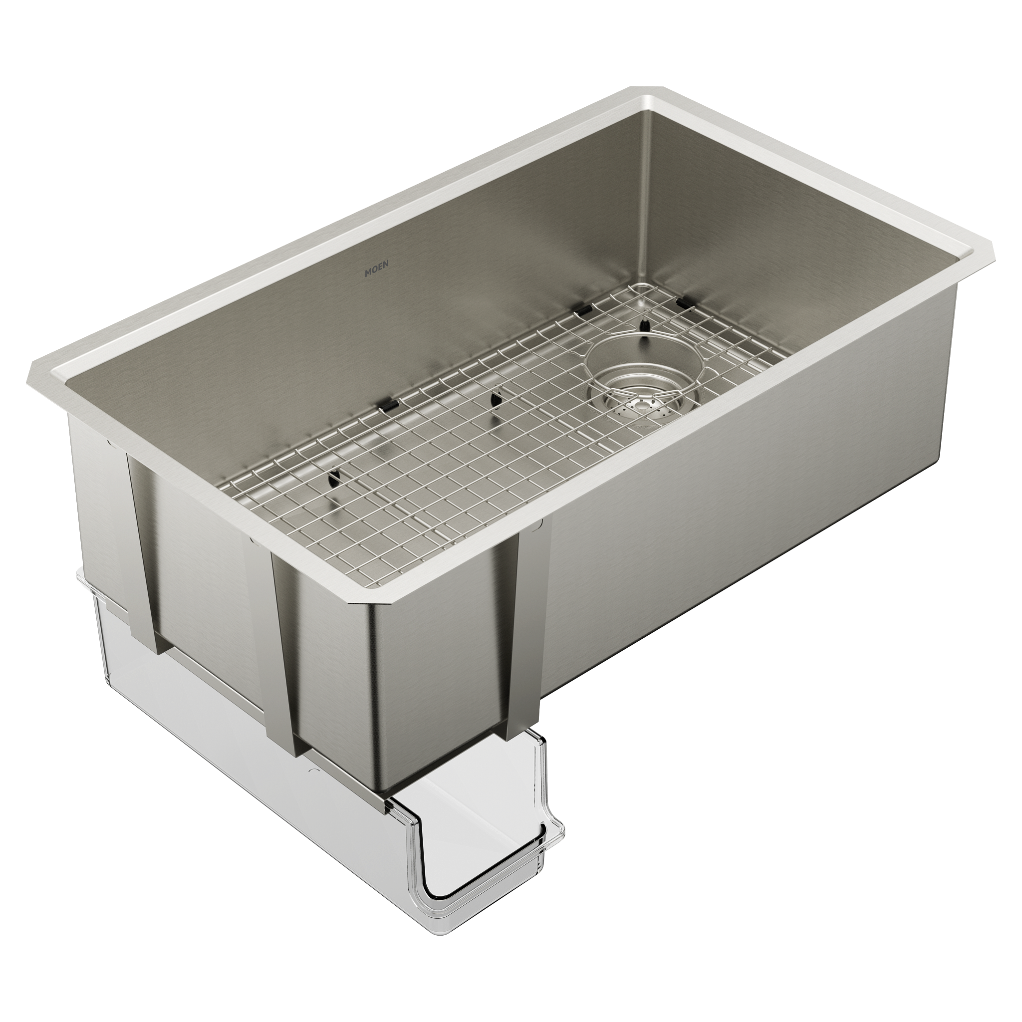 Luxe Chef 33 Workstation System Steel Undermount Single Bowl Sink
