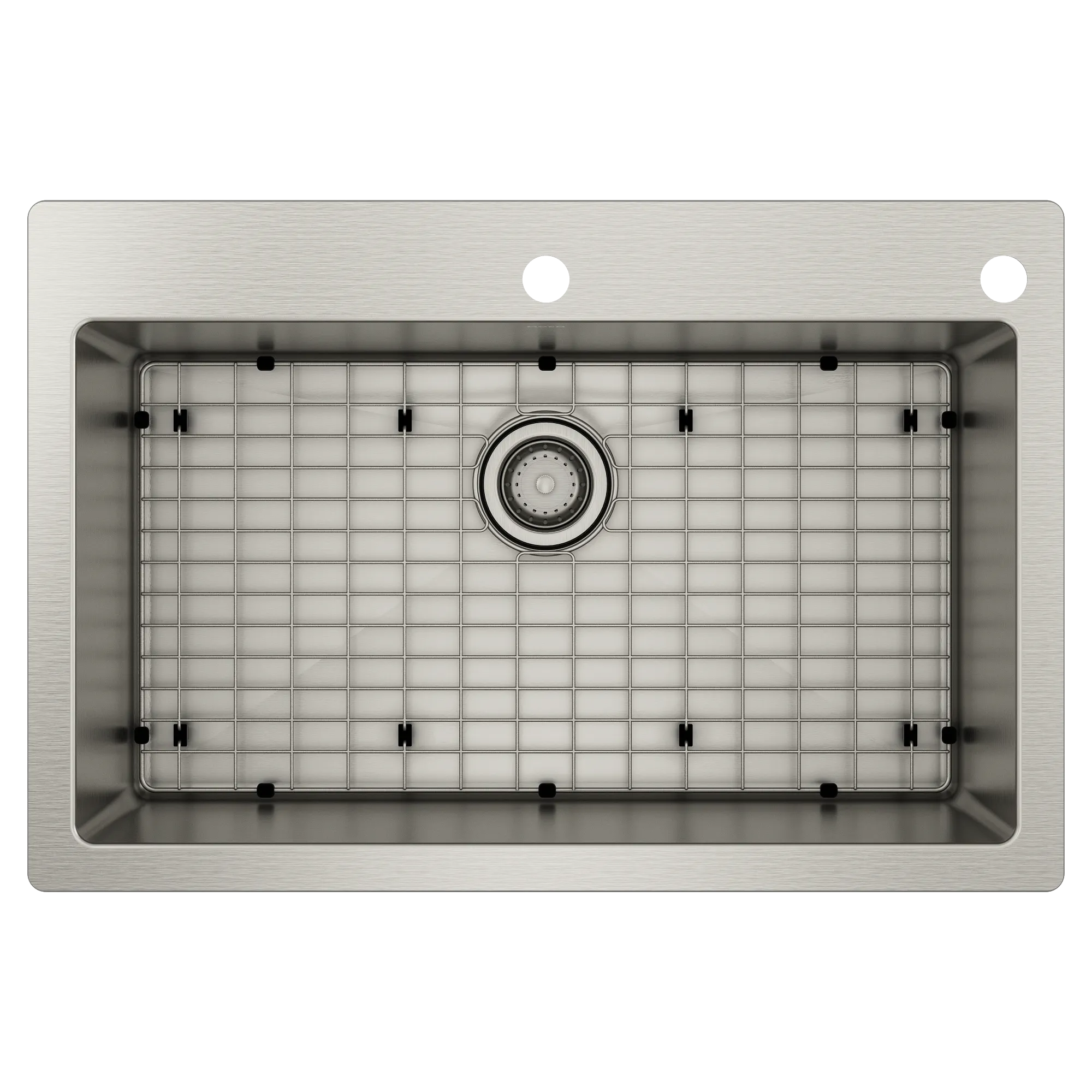 Prep 33 Steel Dual Mount Single Bowl Sink - Image 3