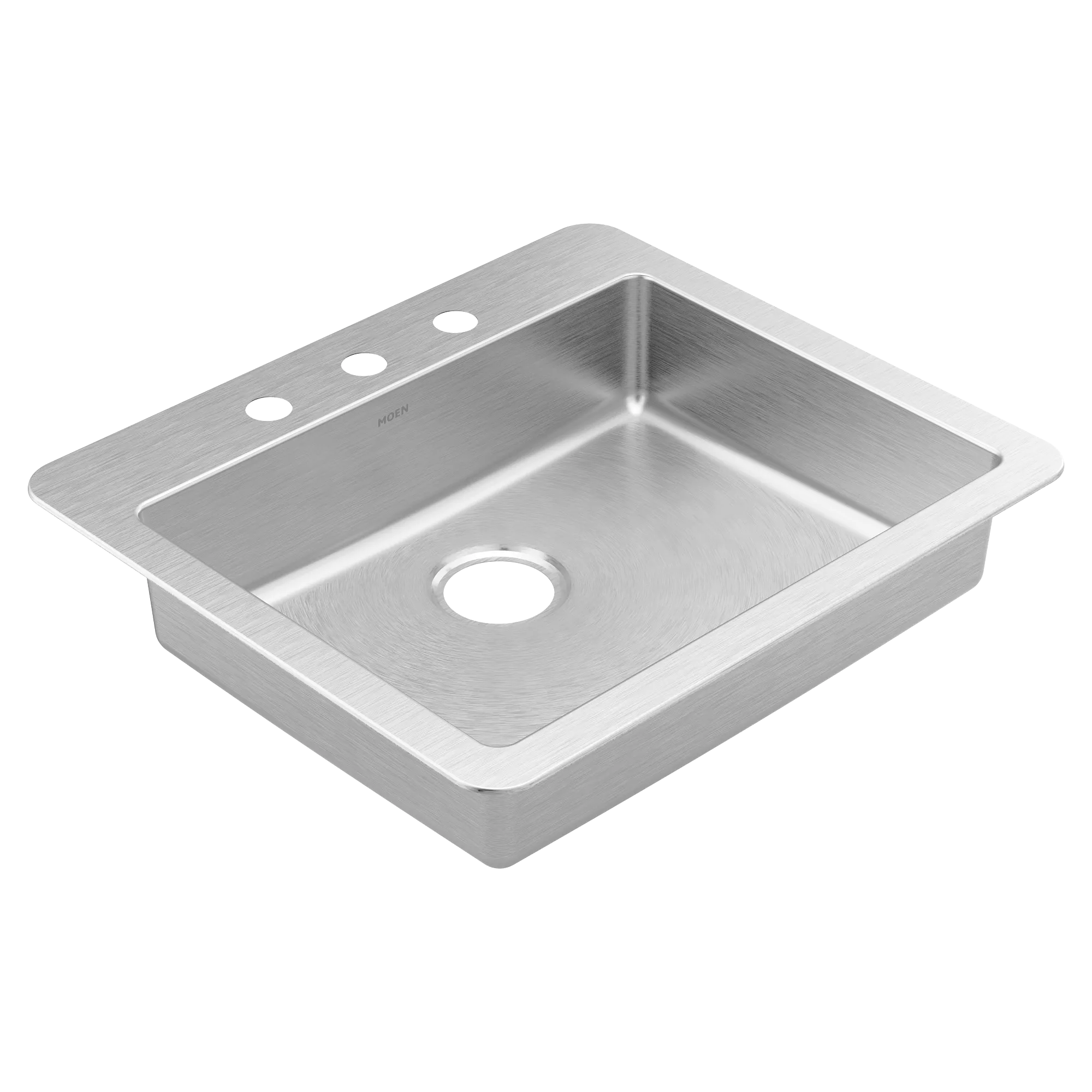 Prep 25 Steel Drop-In Single Bowl Sink - Image 2