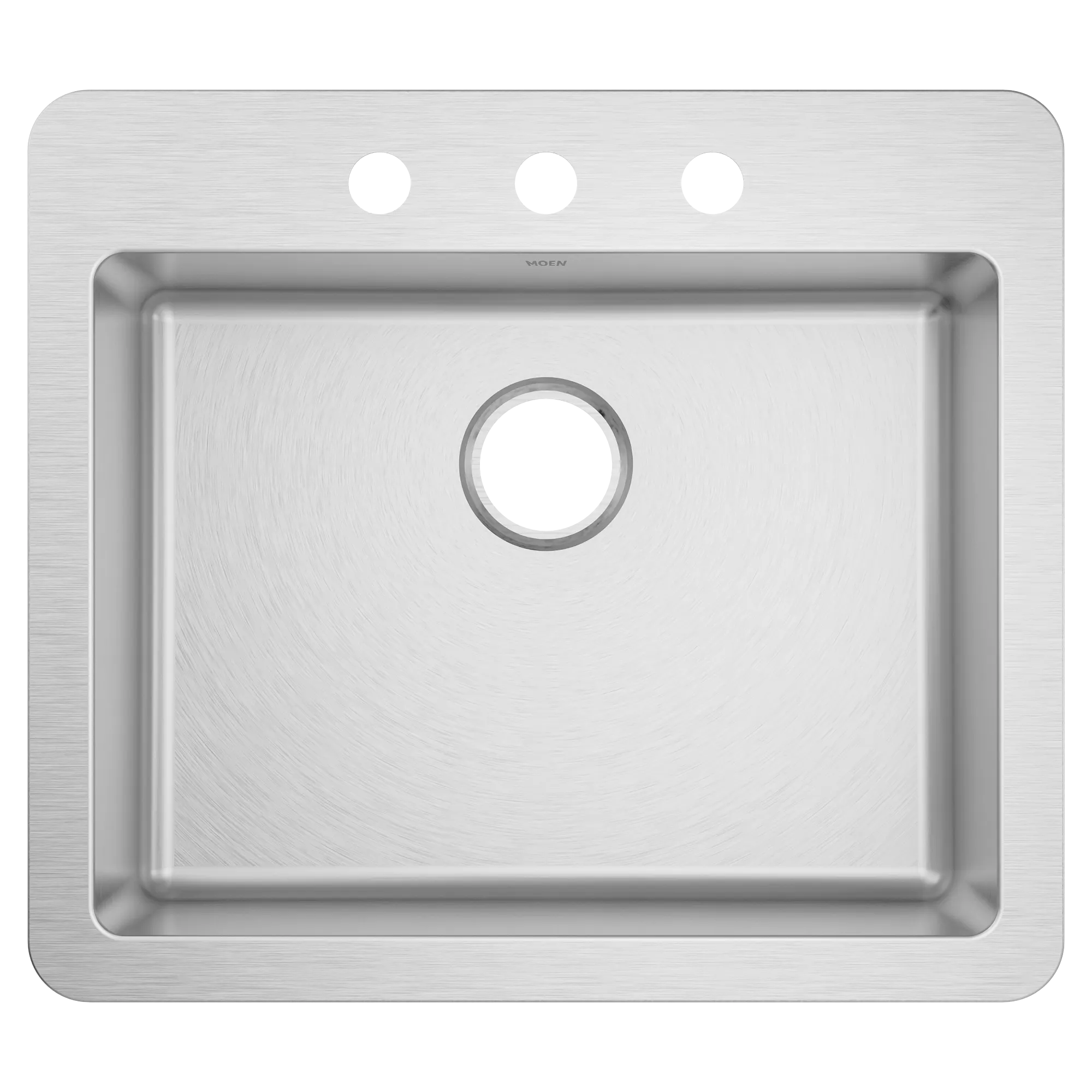 Prep 25 Steel Drop-In Single Bowl Sink - Image 3