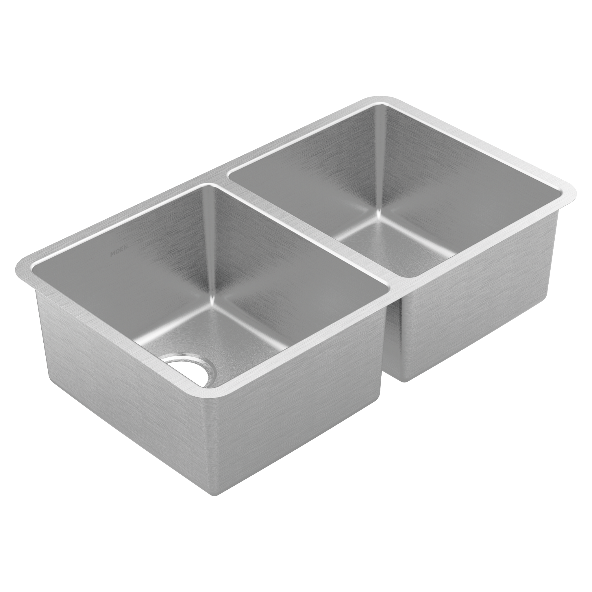 Prep 32 Steel Undermount Double Bowl Sink