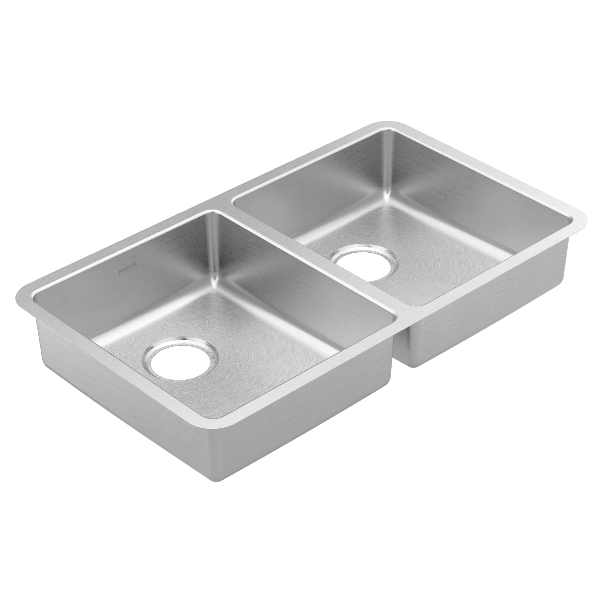 Prep 32 Steel Undermount Double Bowl Sink - Image 2