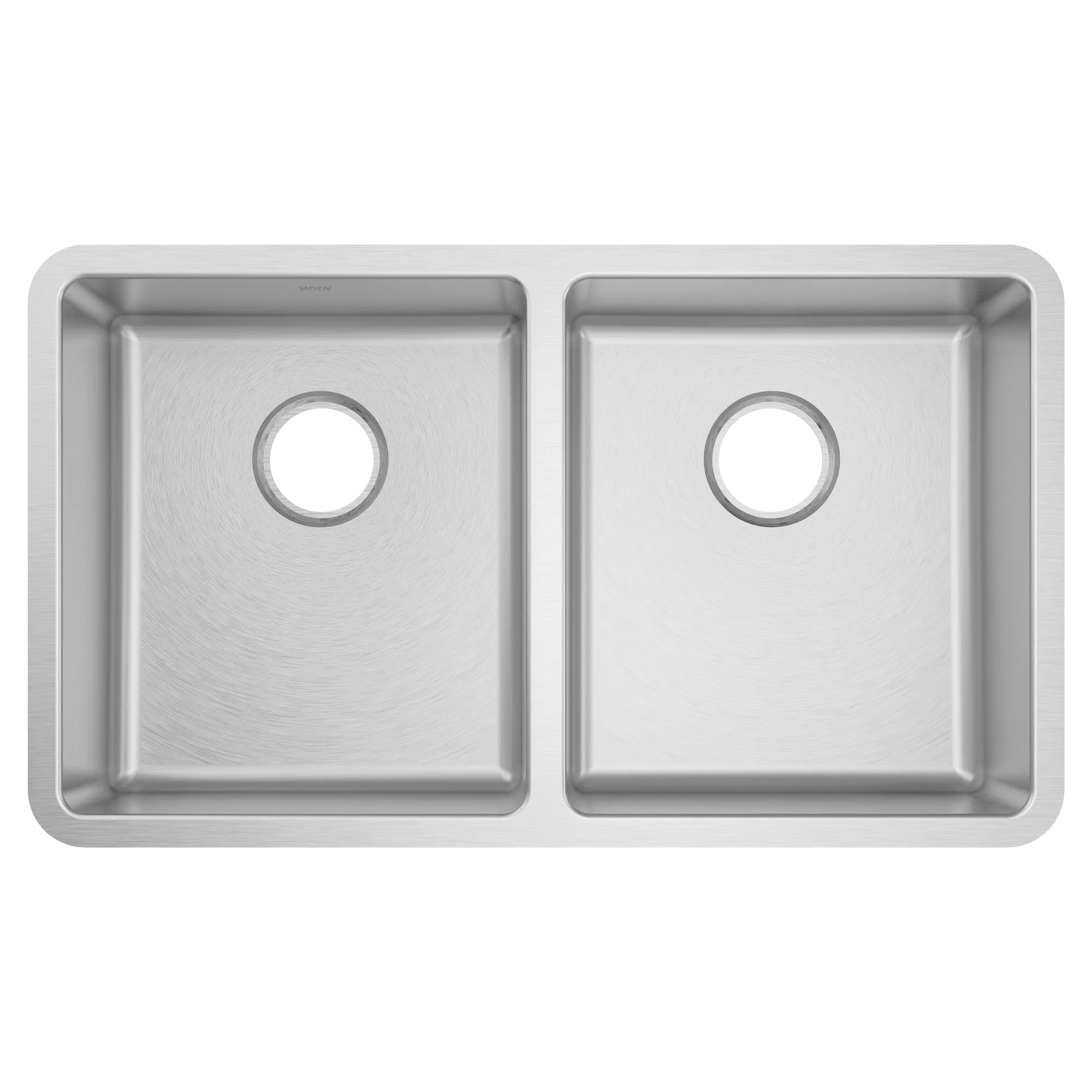 Prep 32 Steel Undermount Double Bowl Sink - Image 3