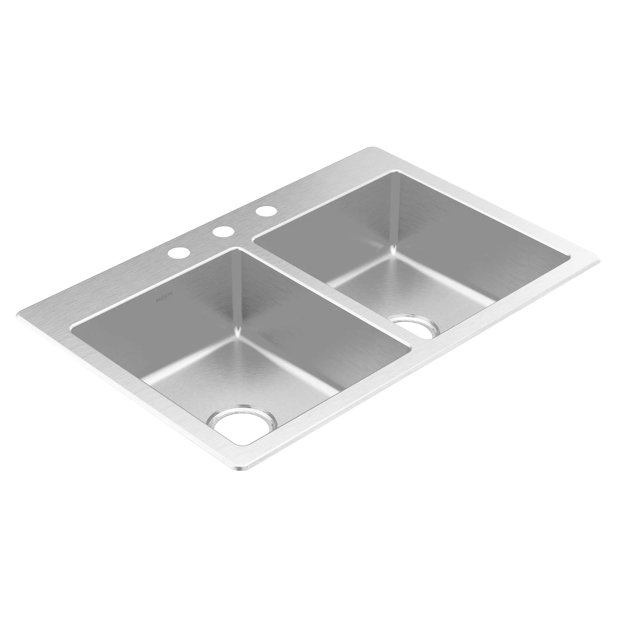 Prep 33 Steel Drop-In Double Bowl Sink - Image 4