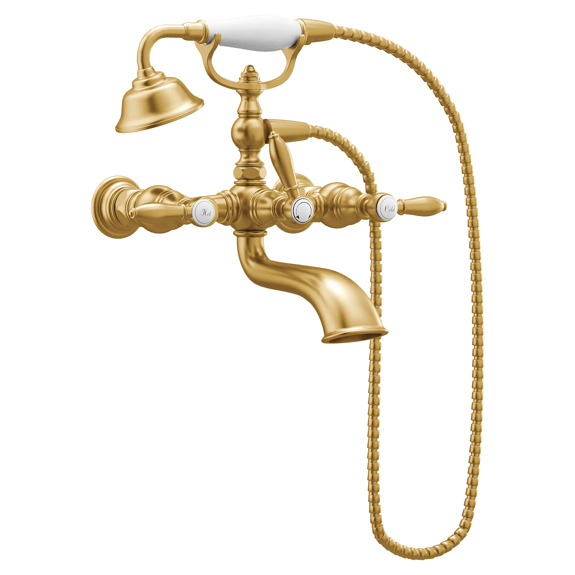 Weymouth Two-Handle Tub Filler Includes Hand Shower - Image 19