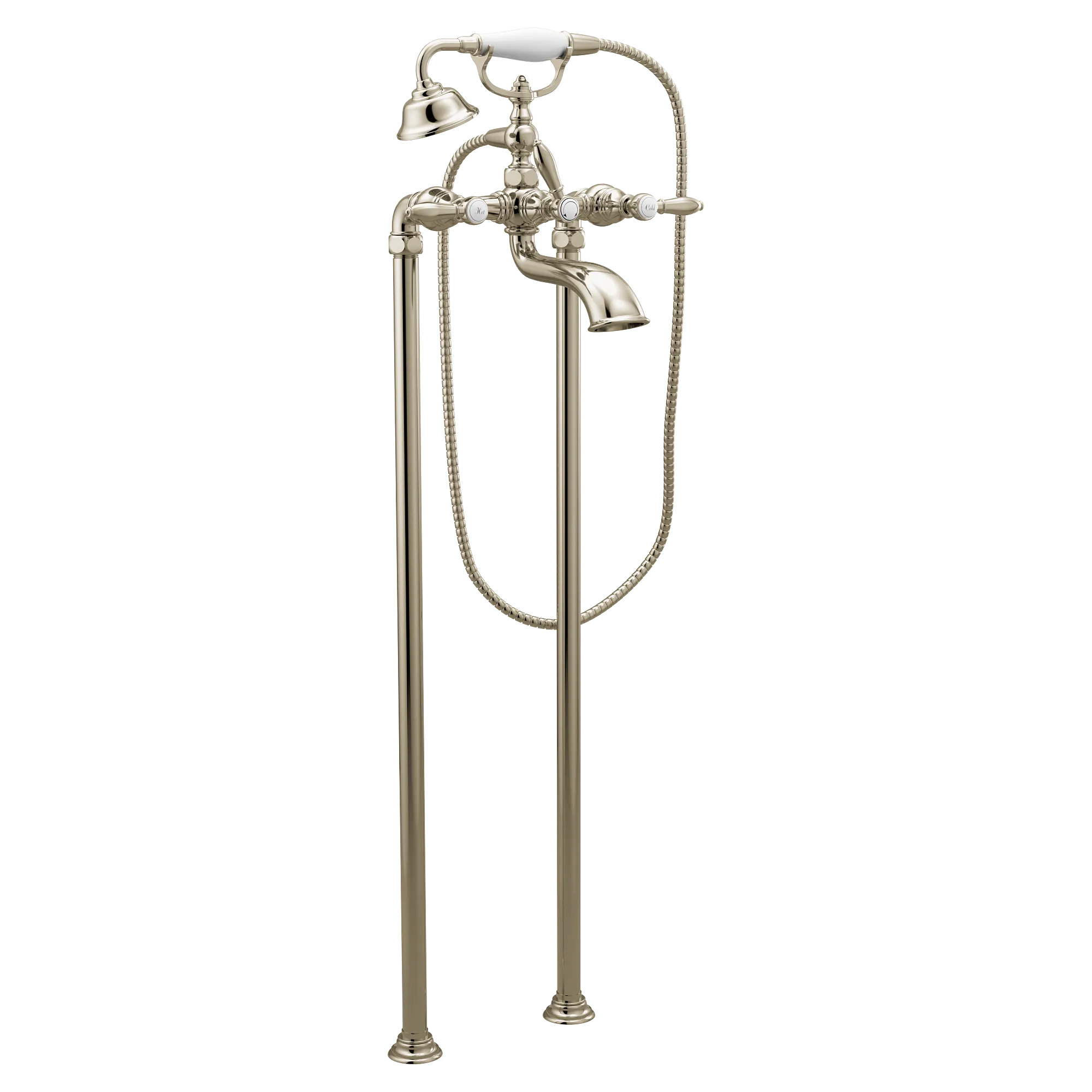 Weymouth Two-Handle Tub Filler Includes Hand Shower - Image 10