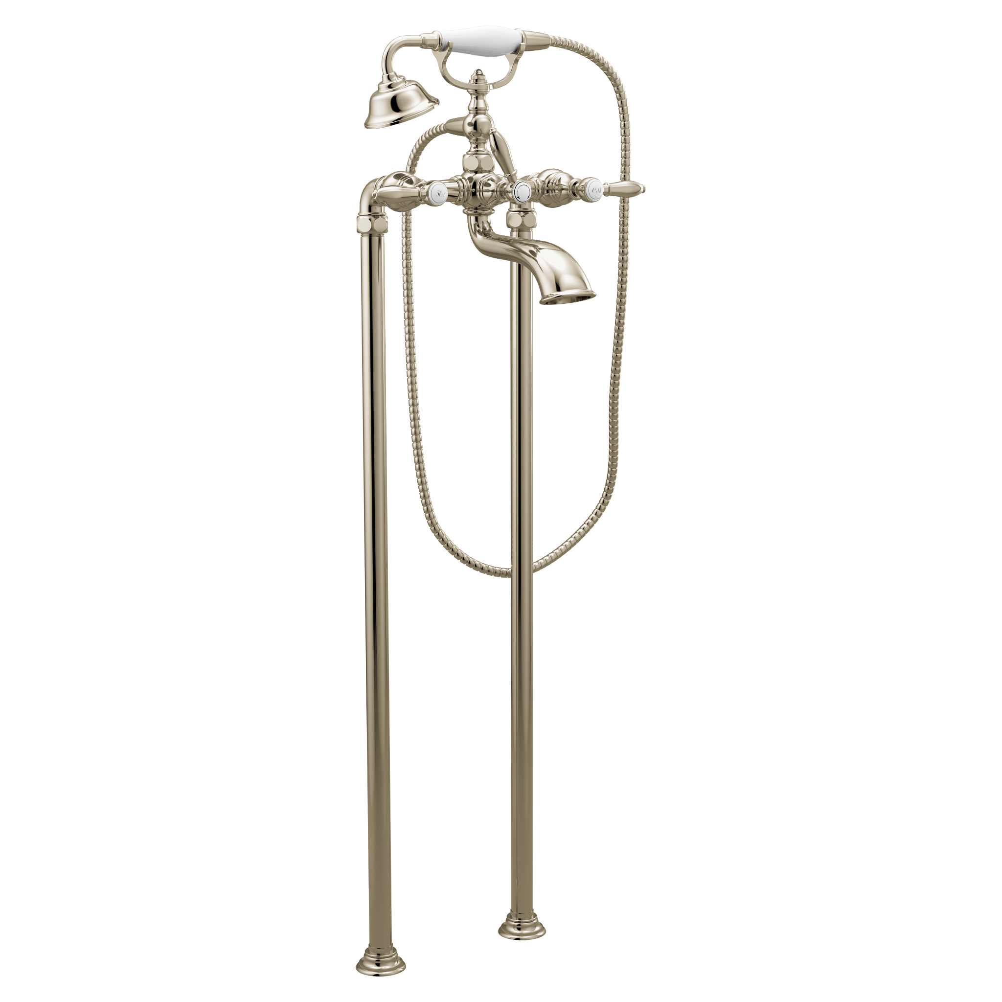 Weymouth Two-Handle Tub Filler Includes Hand Shower - Image 7