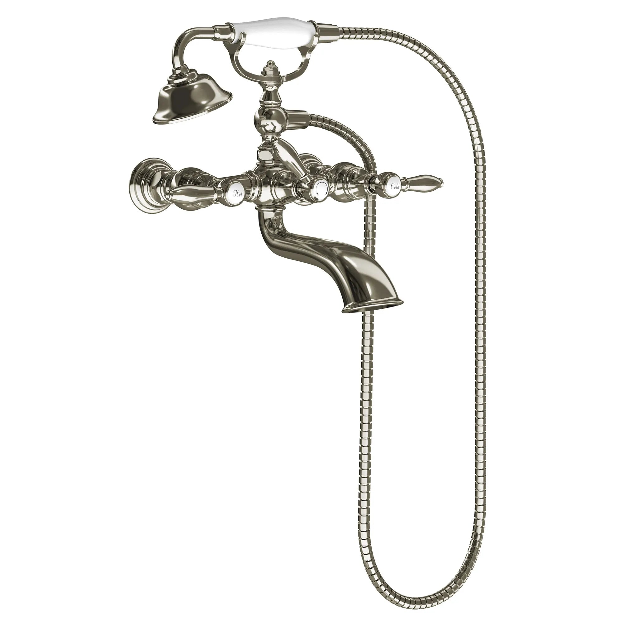 Weymouth Two-Handle Tub Filler Includes Hand Shower - Image 9