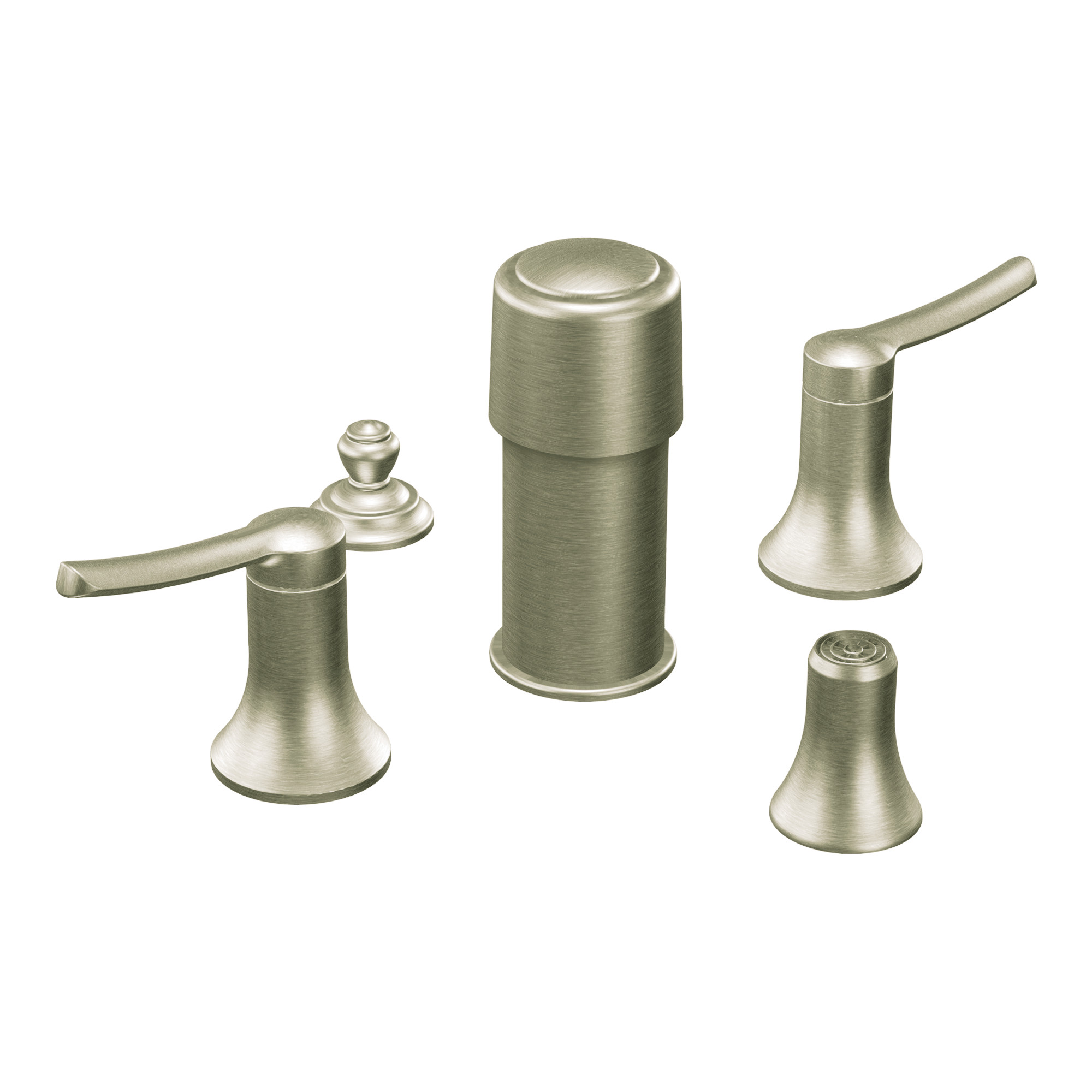 Fina Two-Handle Bidet Faucet - Image 3