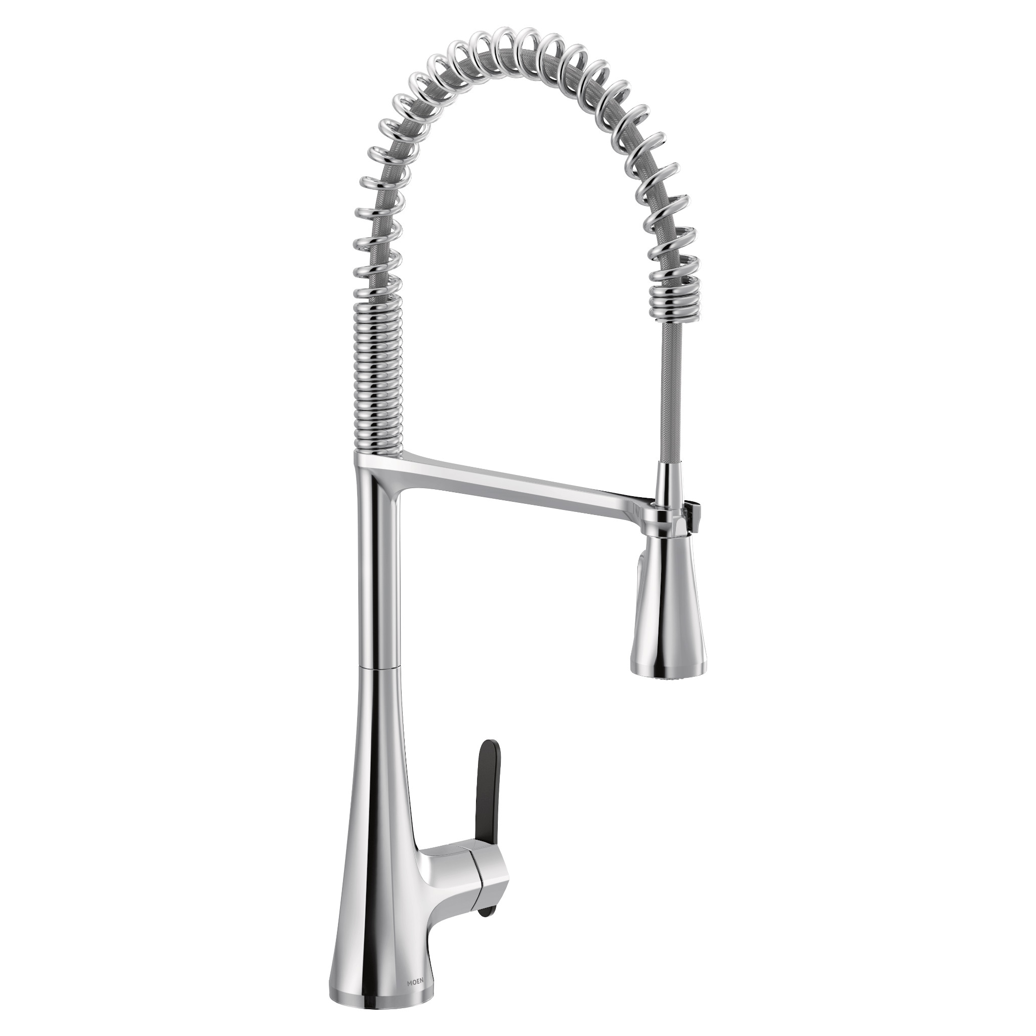 Sinema One-Handle High Arc Pre-Rinse Spring Pulldown Kitchen Faucet