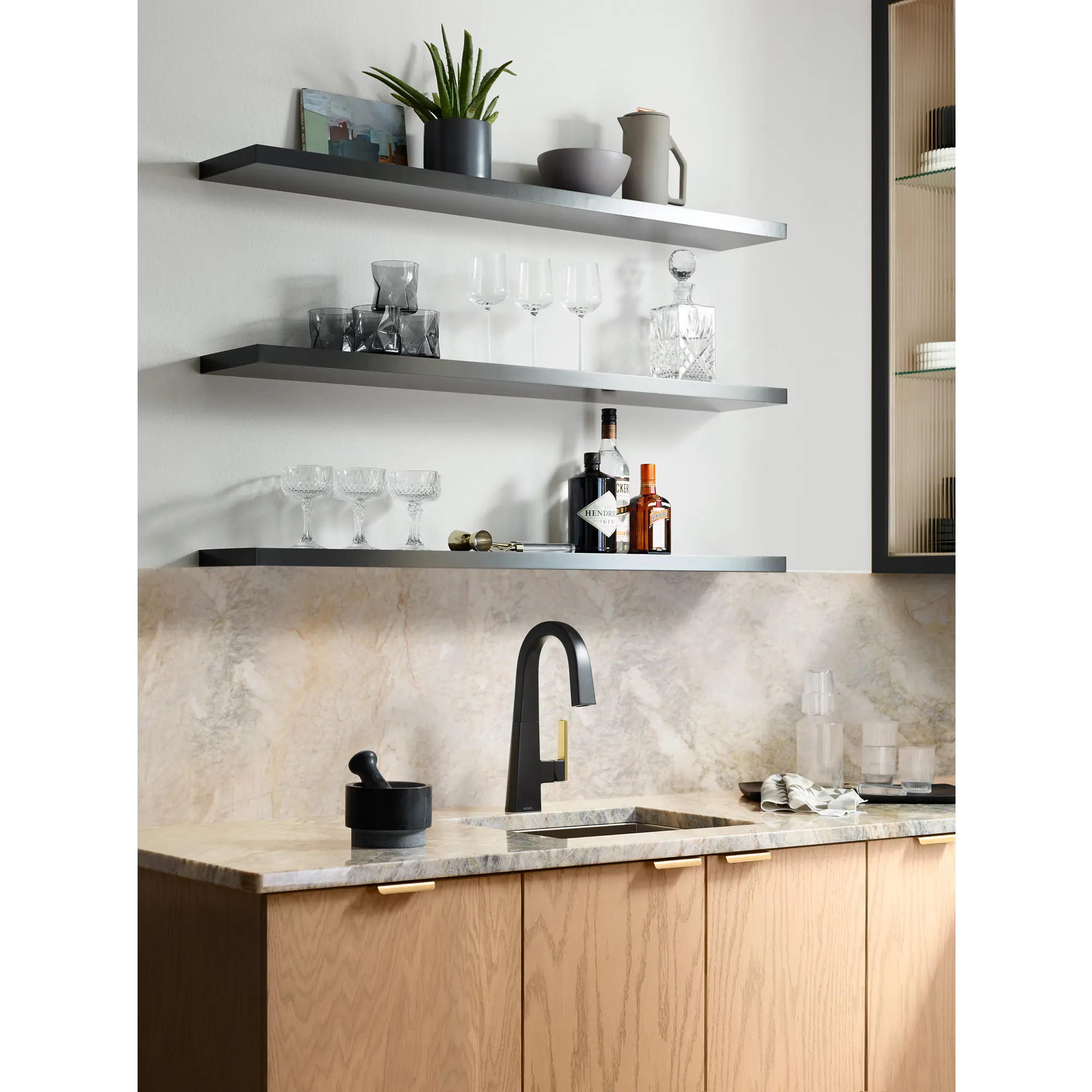 Nio One-Handle High Arc Pulldown Kitchen Faucet - Image 8