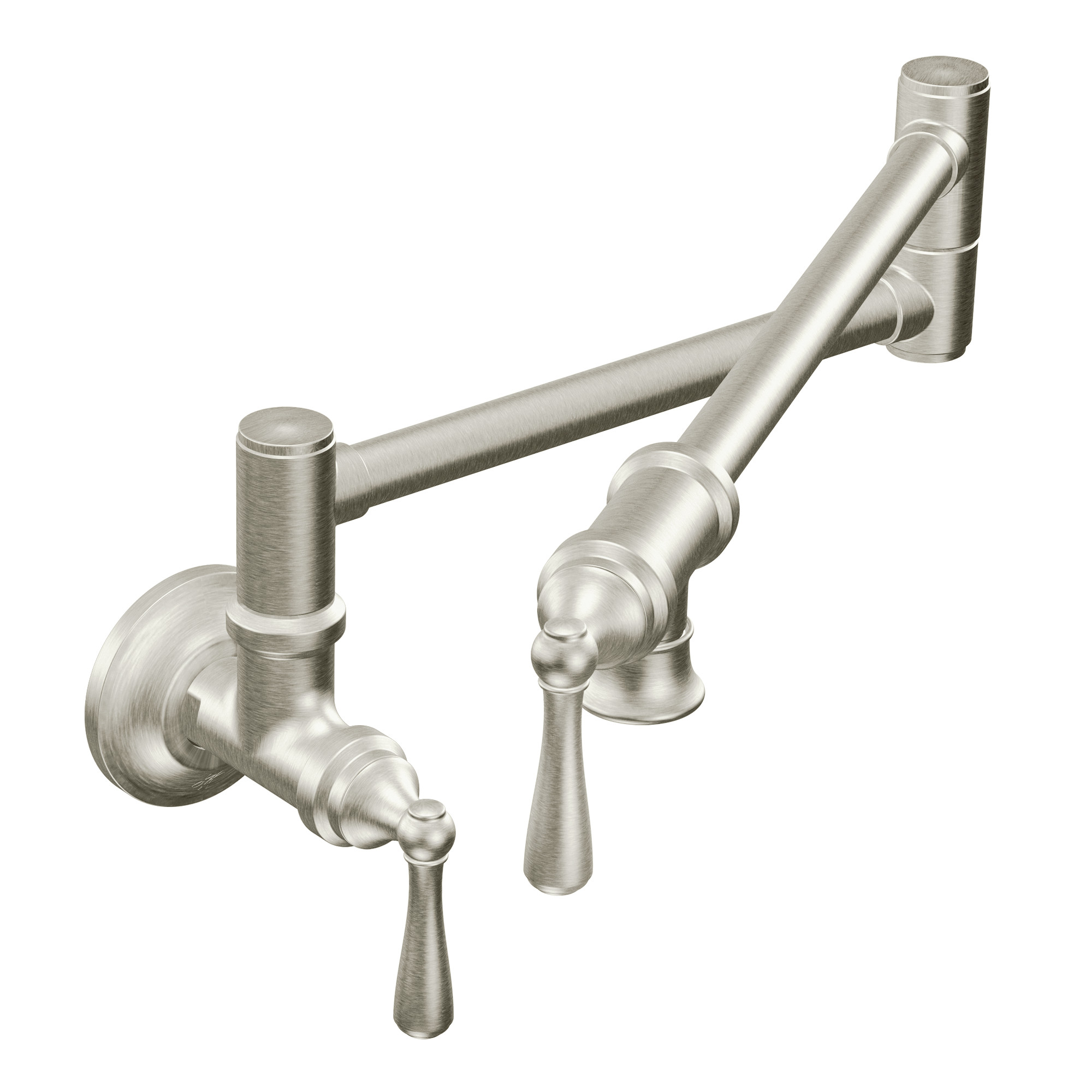 Traditional Two-Handle Pot Filler Kitchen Faucet - Image 28