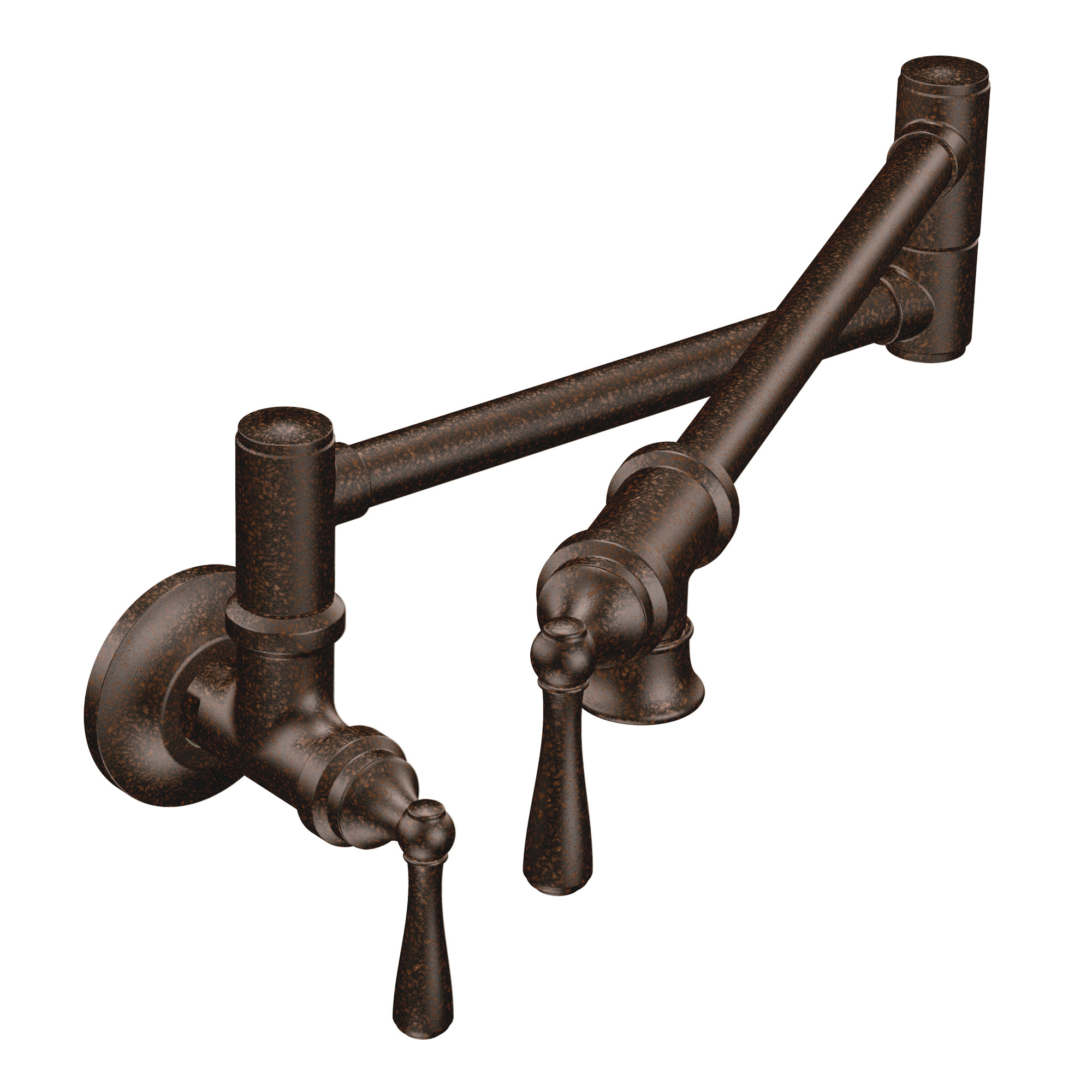 Traditional Two-Handle Pot Filler Kitchen Faucet - Image 24