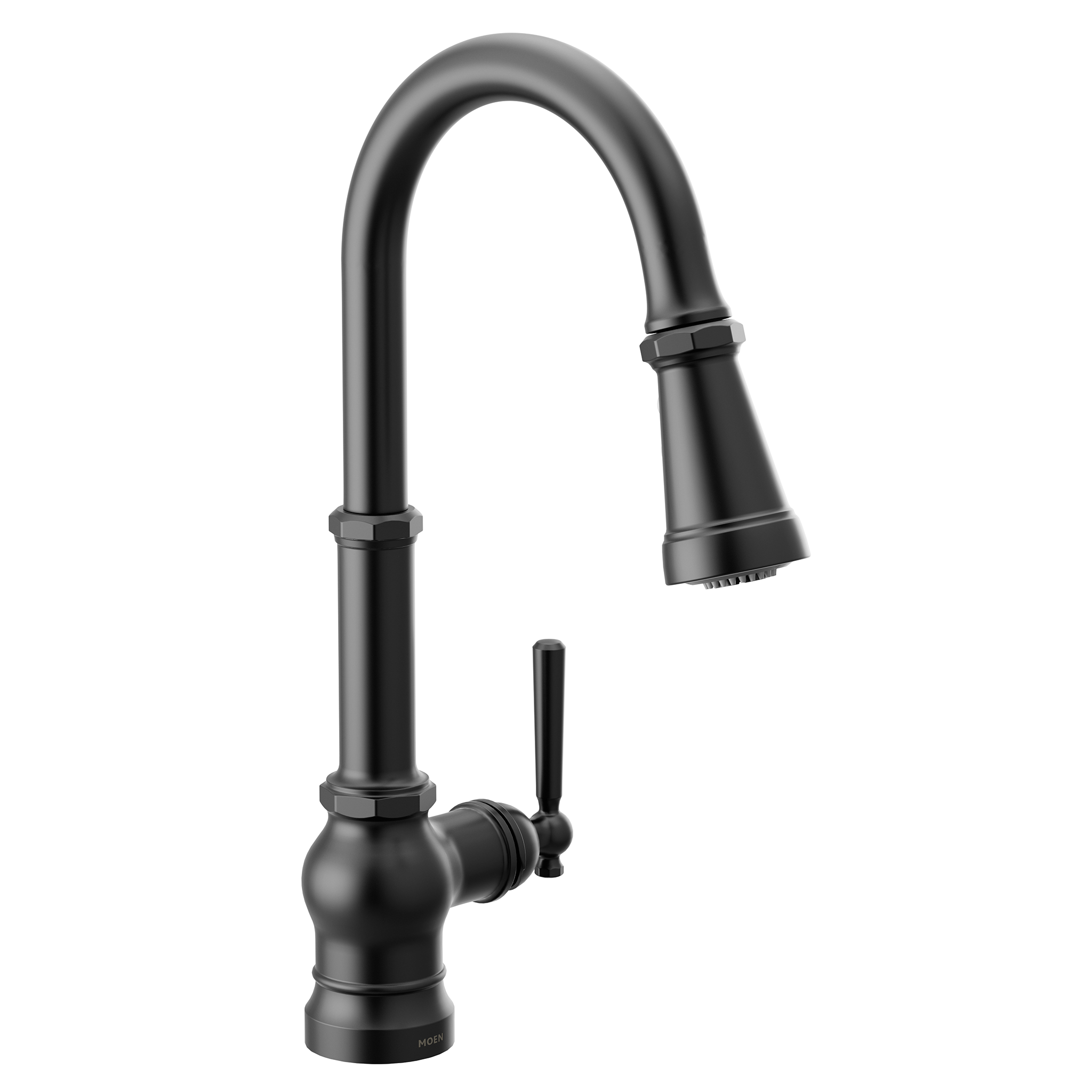 Paterson One-Handle High Arc Pulldown Kitchen Faucet - Image 9