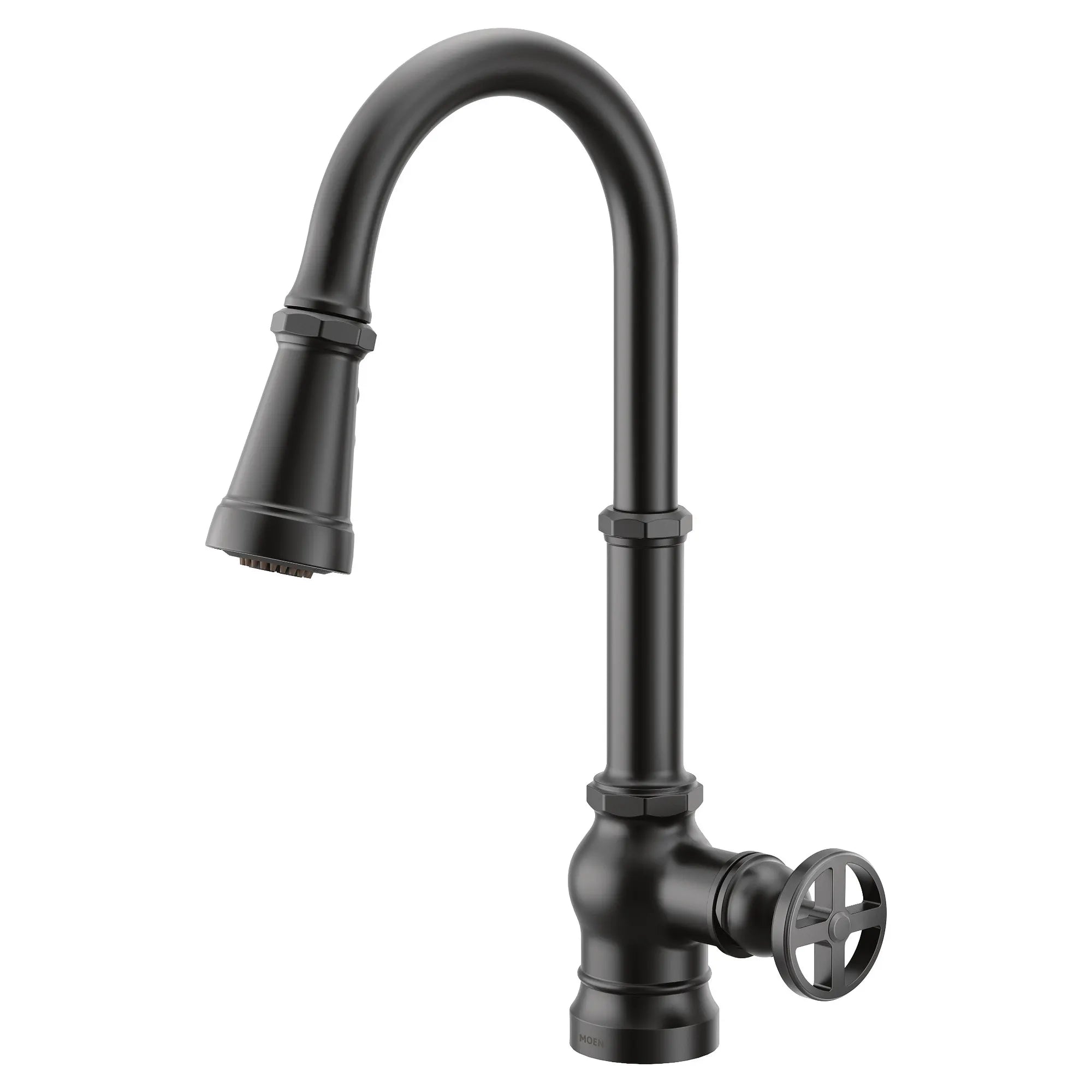 Paterson One-Handle High Arc Pulldown Kitchen Faucet - Image 15