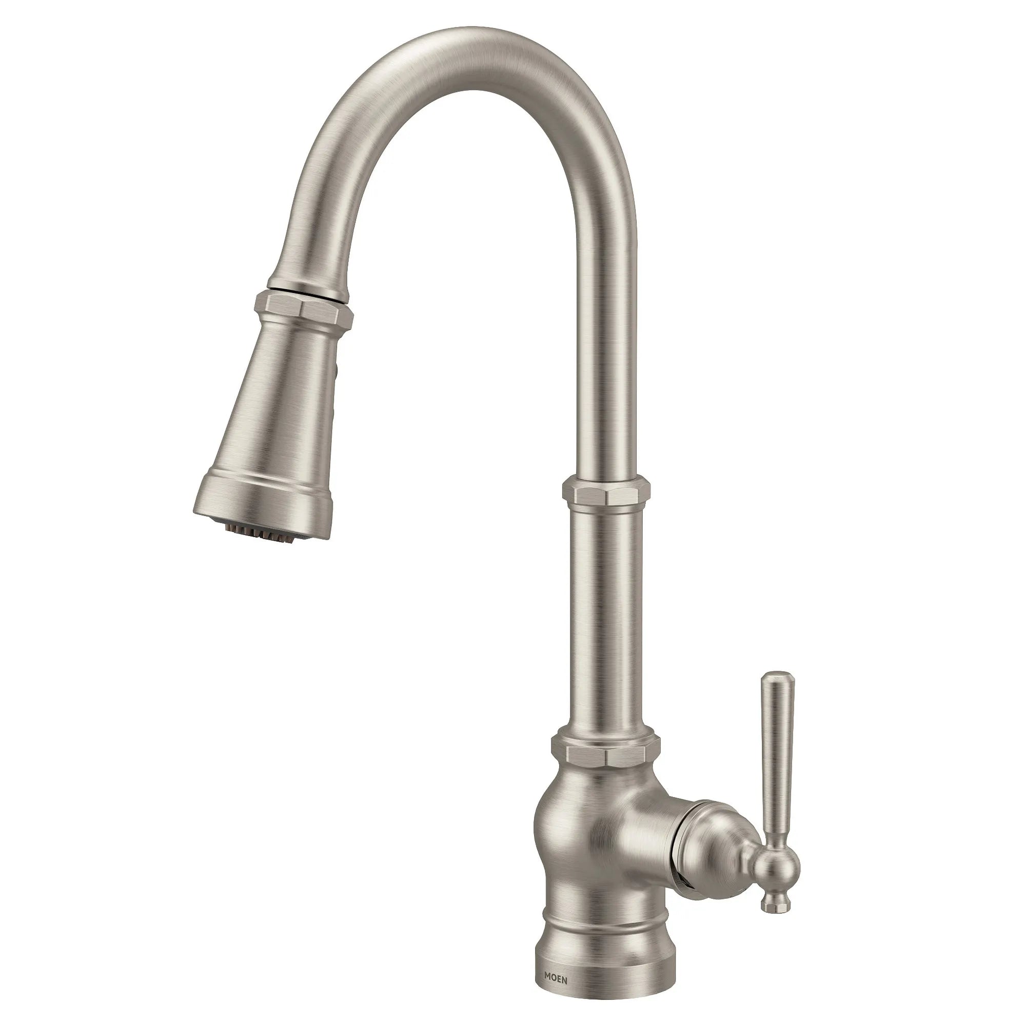 Paterson One-Handle High Arc Pulldown Kitchen Faucet - Image 23