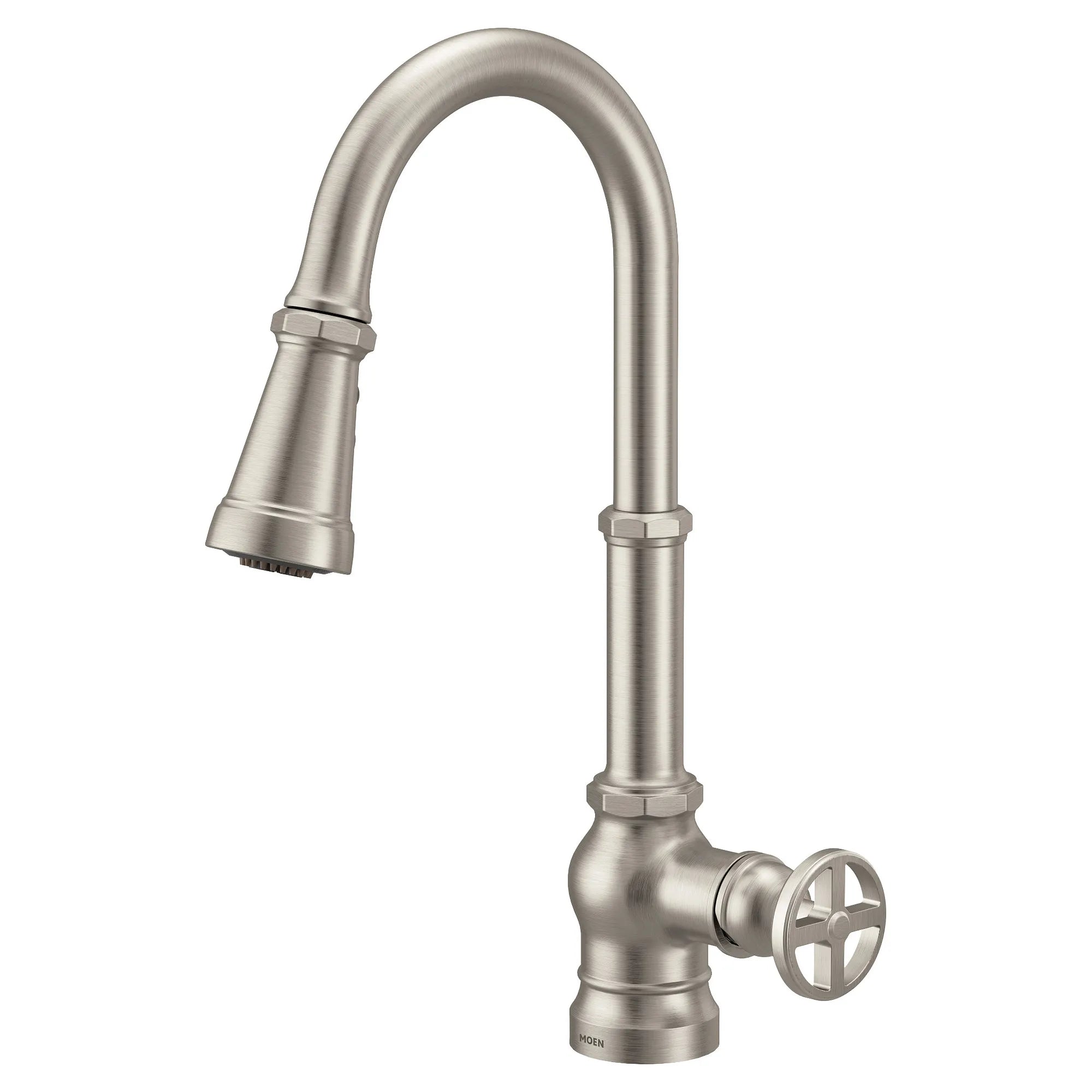 Paterson One-Handle High Arc Pulldown Kitchen Faucet - Image 24