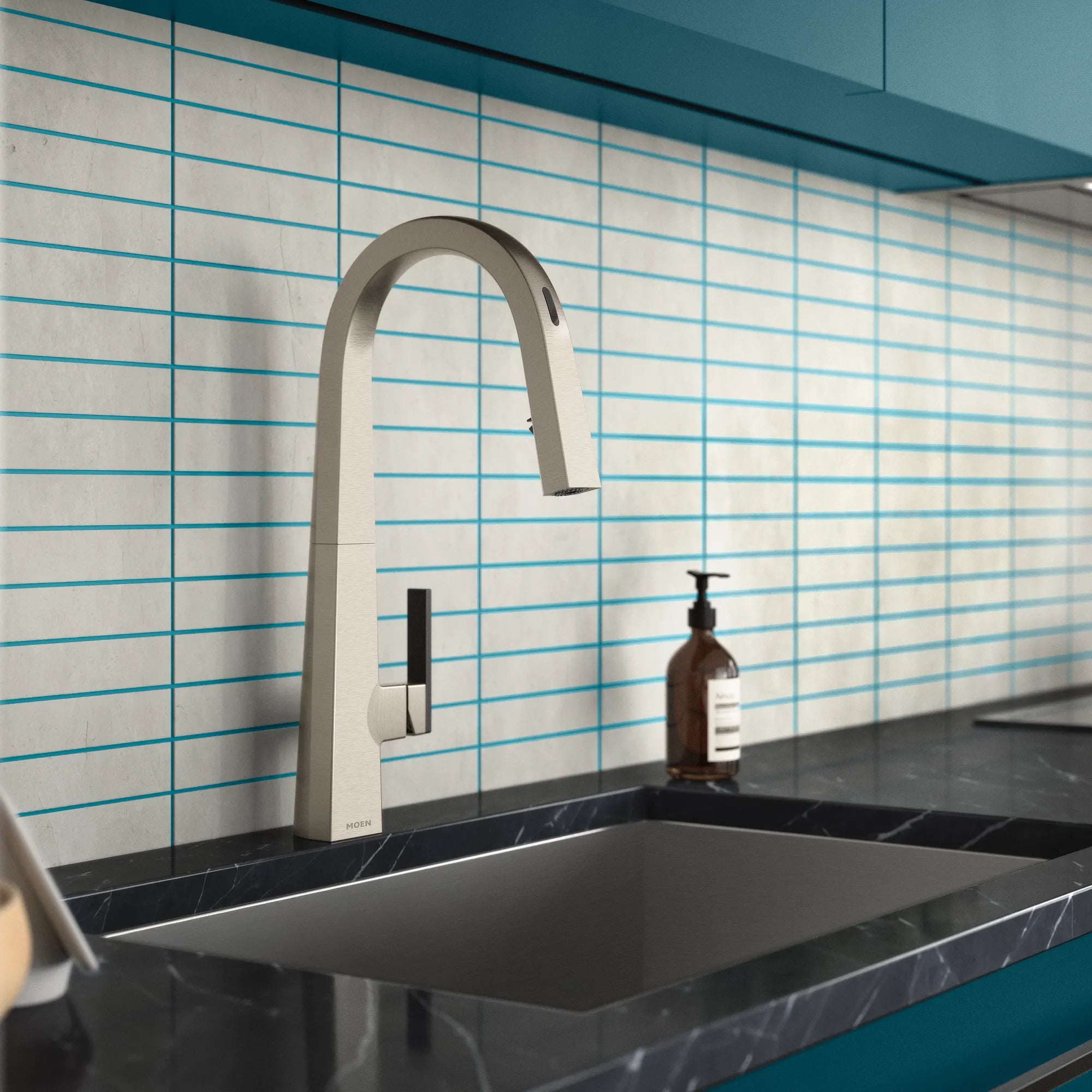 Nio Smart Kitchen One-Handle High Arc Pulldown Kitchen Faucet - Image 20