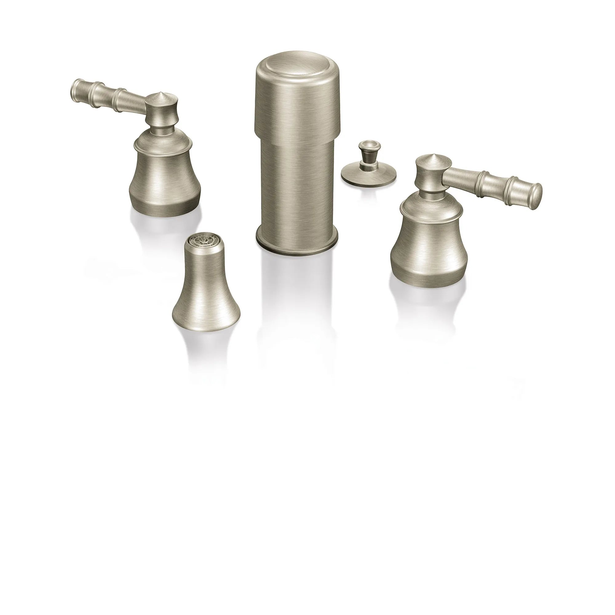 Bamboo Two-Handle Bidet Faucet - Image 2