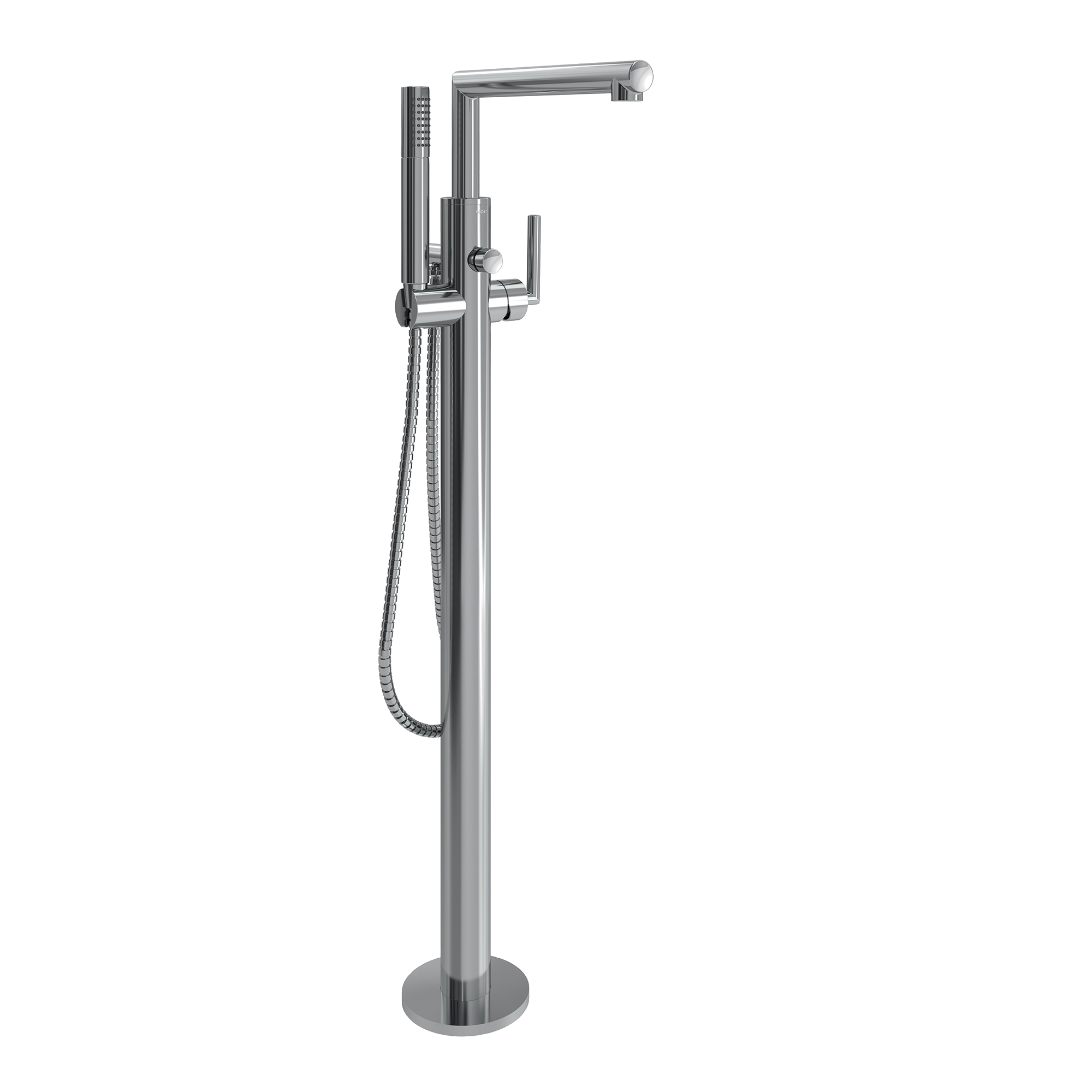 Arris One-Handle Tub Filler Including Handheld Shower